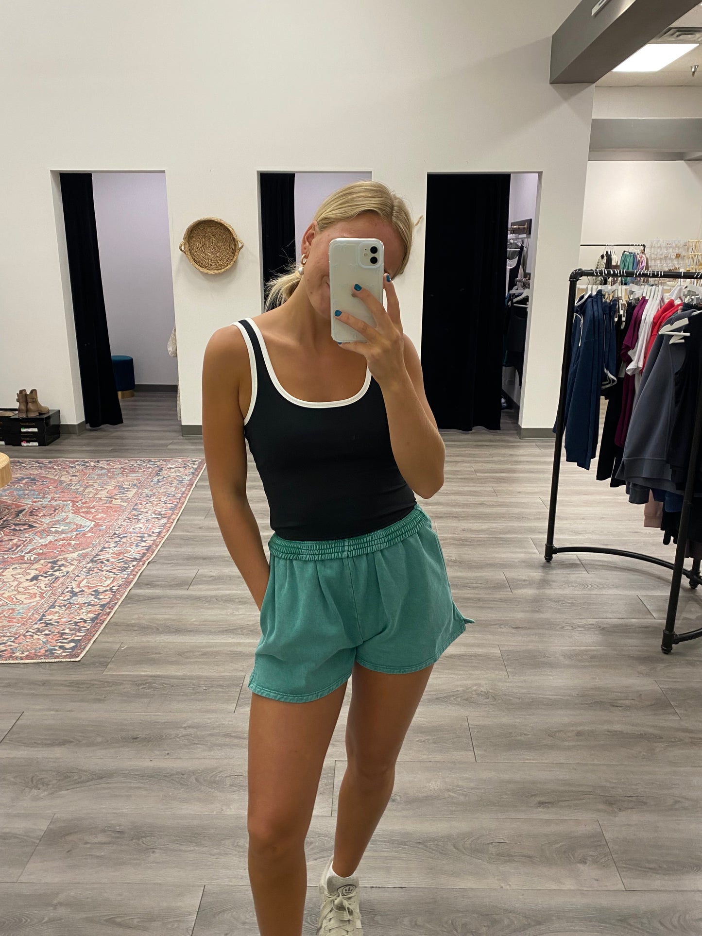 Washed Shorts