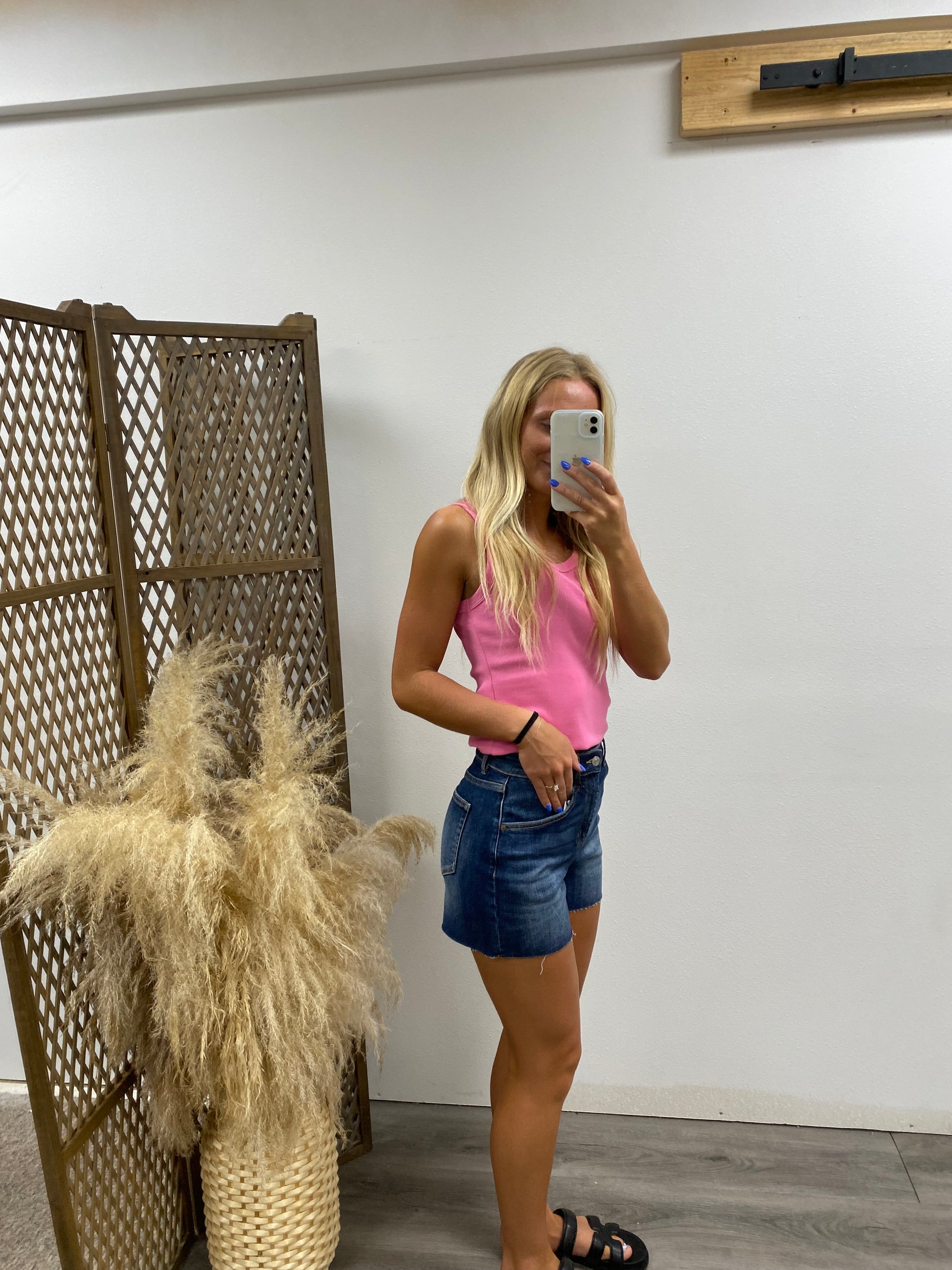 High Rise Mica Shorts - Three:Twelve Boutique