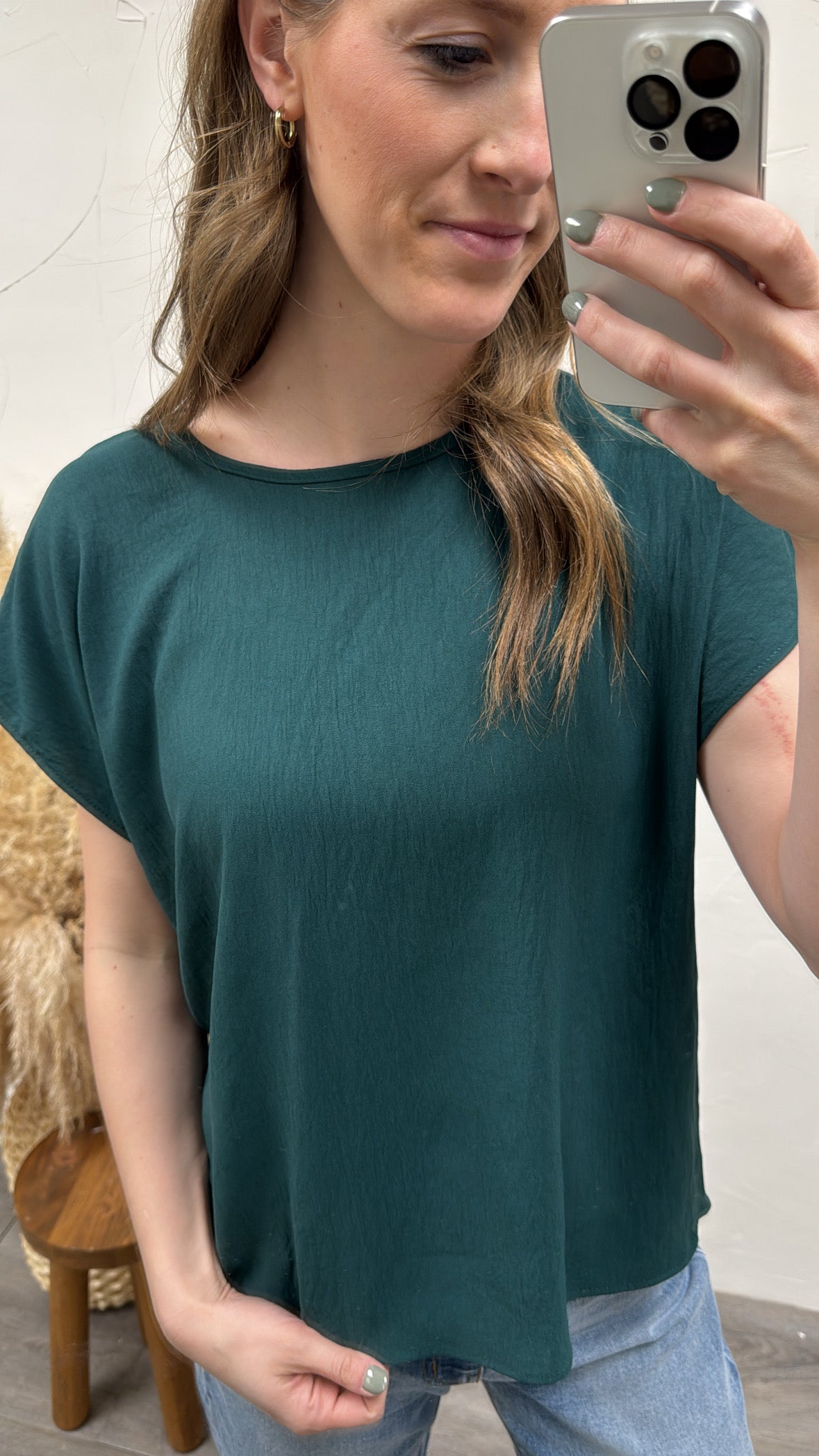 Short Sleeve Basic Top