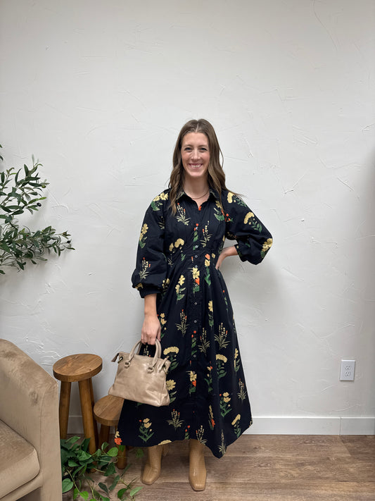 Floral Midi Dress