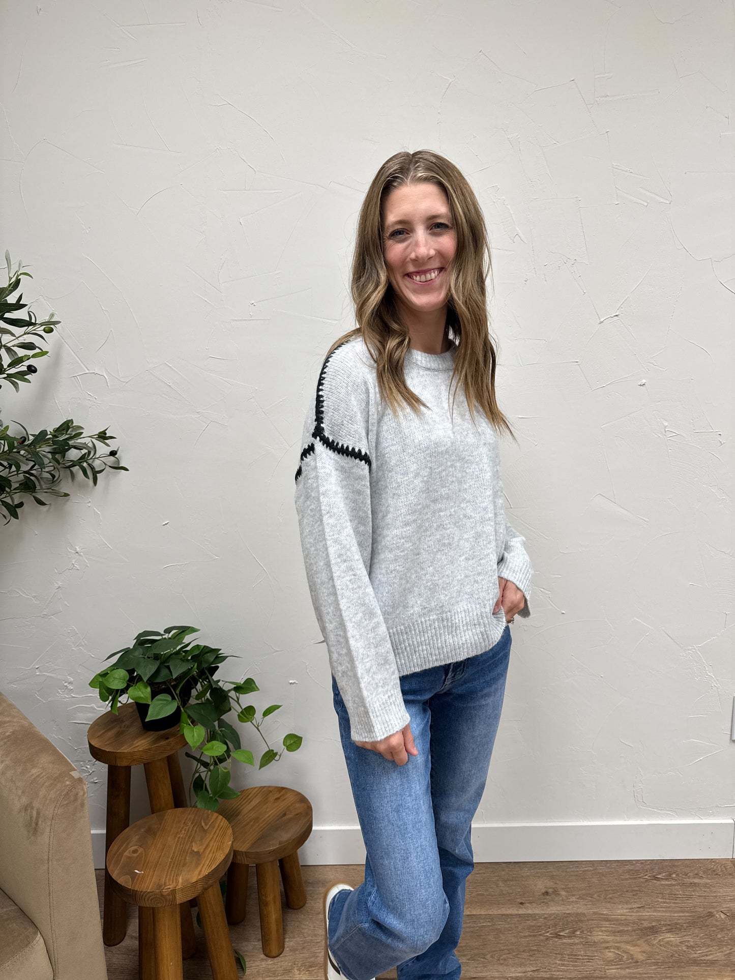 Manon Whipstitch Sweater