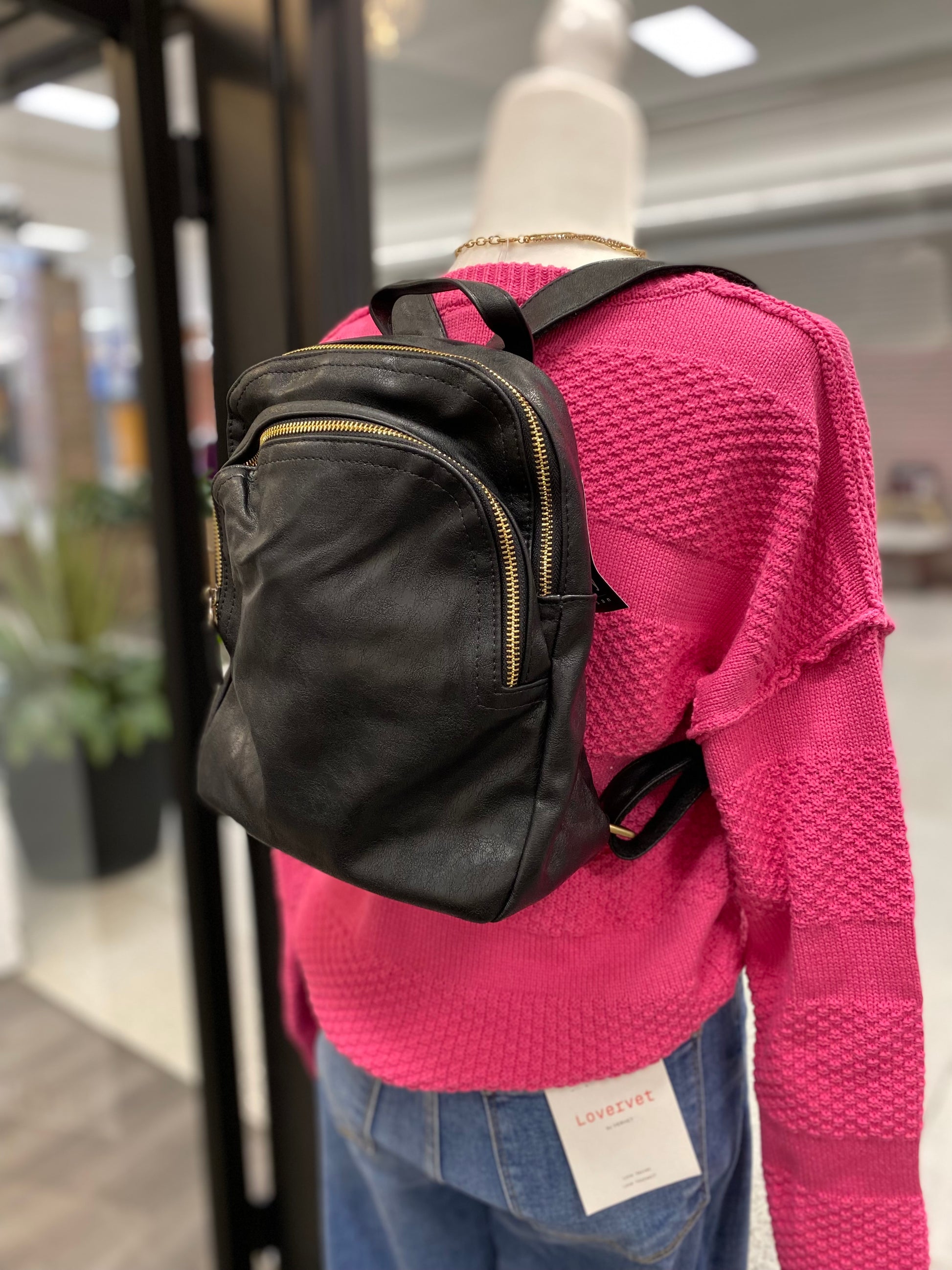 L8140 Frankie Soft Backpack - Three:Twelve Boutique