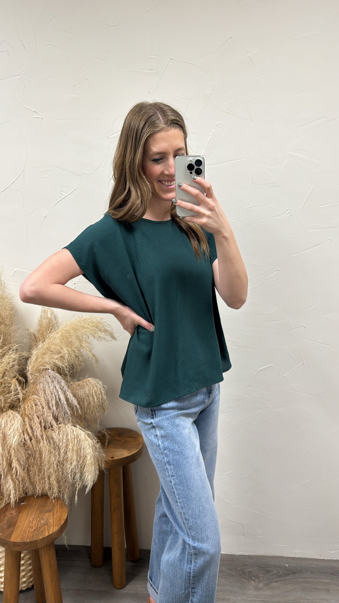 Short Sleeve Basic Top