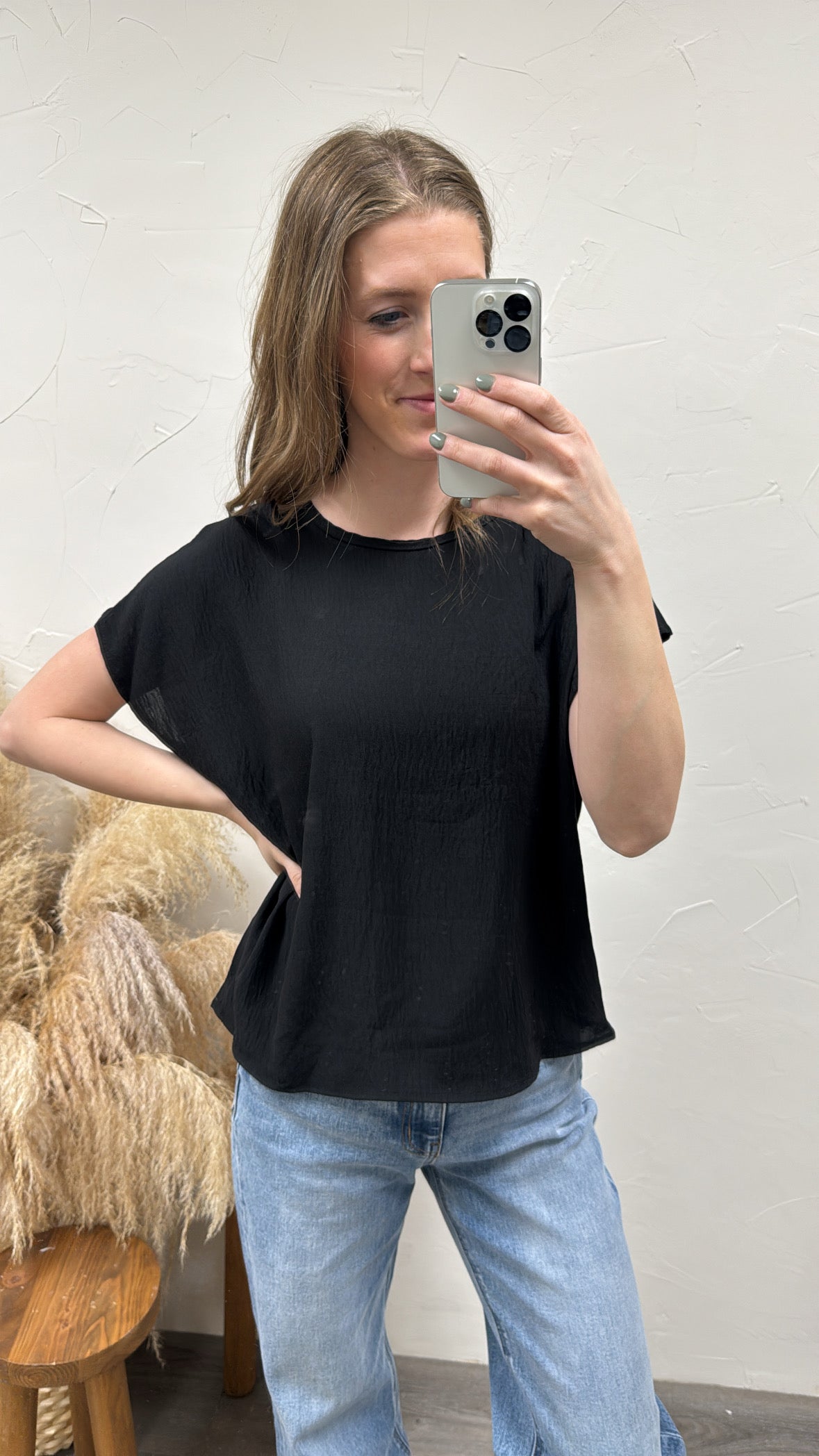 Short Sleeve Basic Top