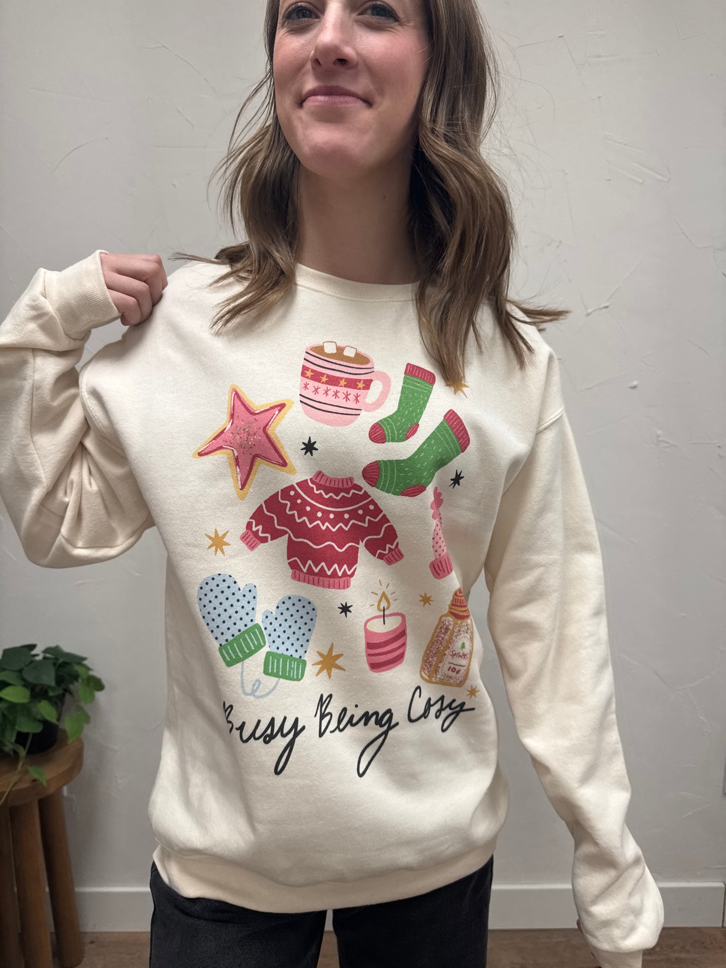 Busy Being Cozy Sweatshirt