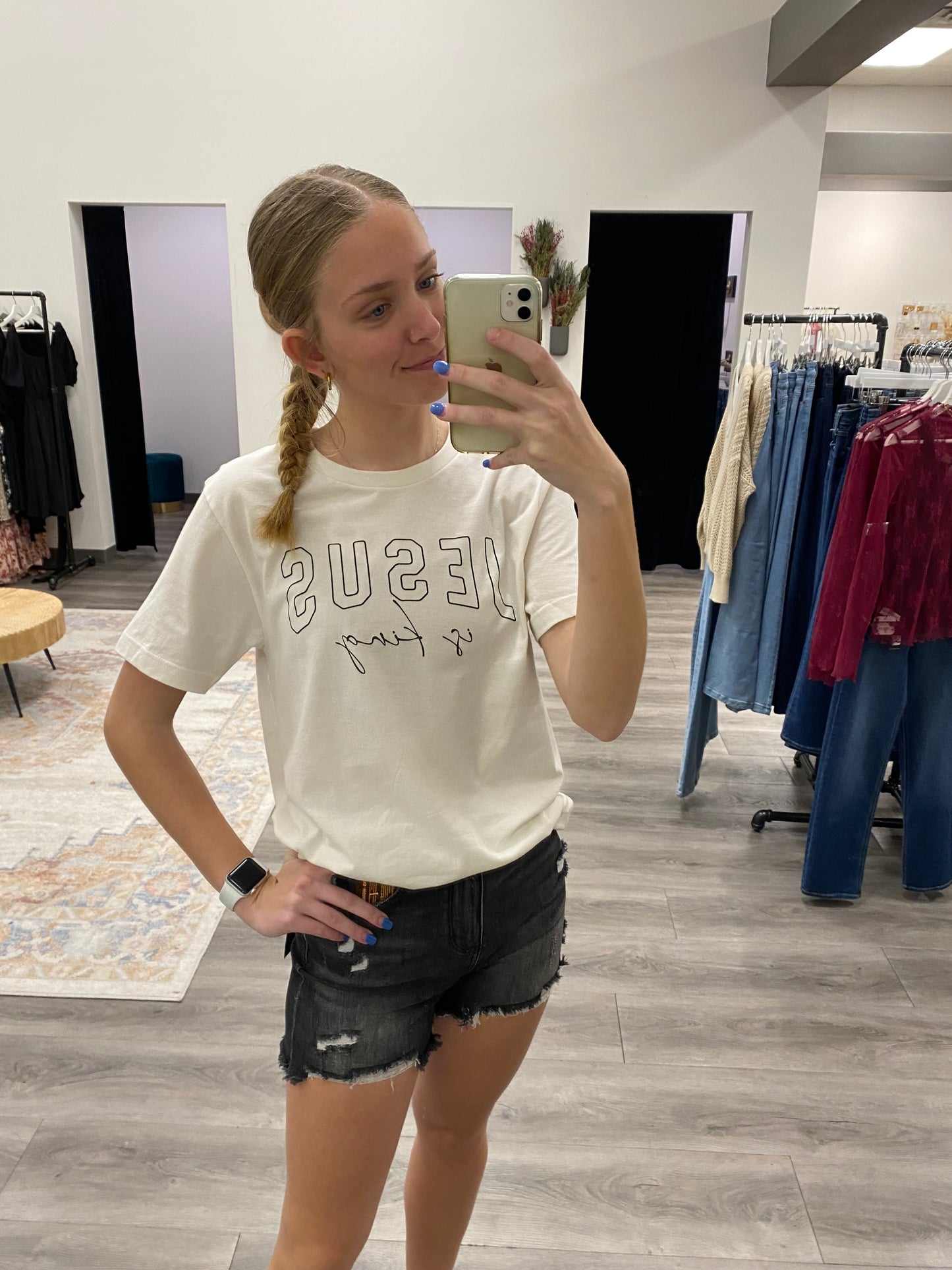 High Rise Shorts - Three:Twelve Boutique