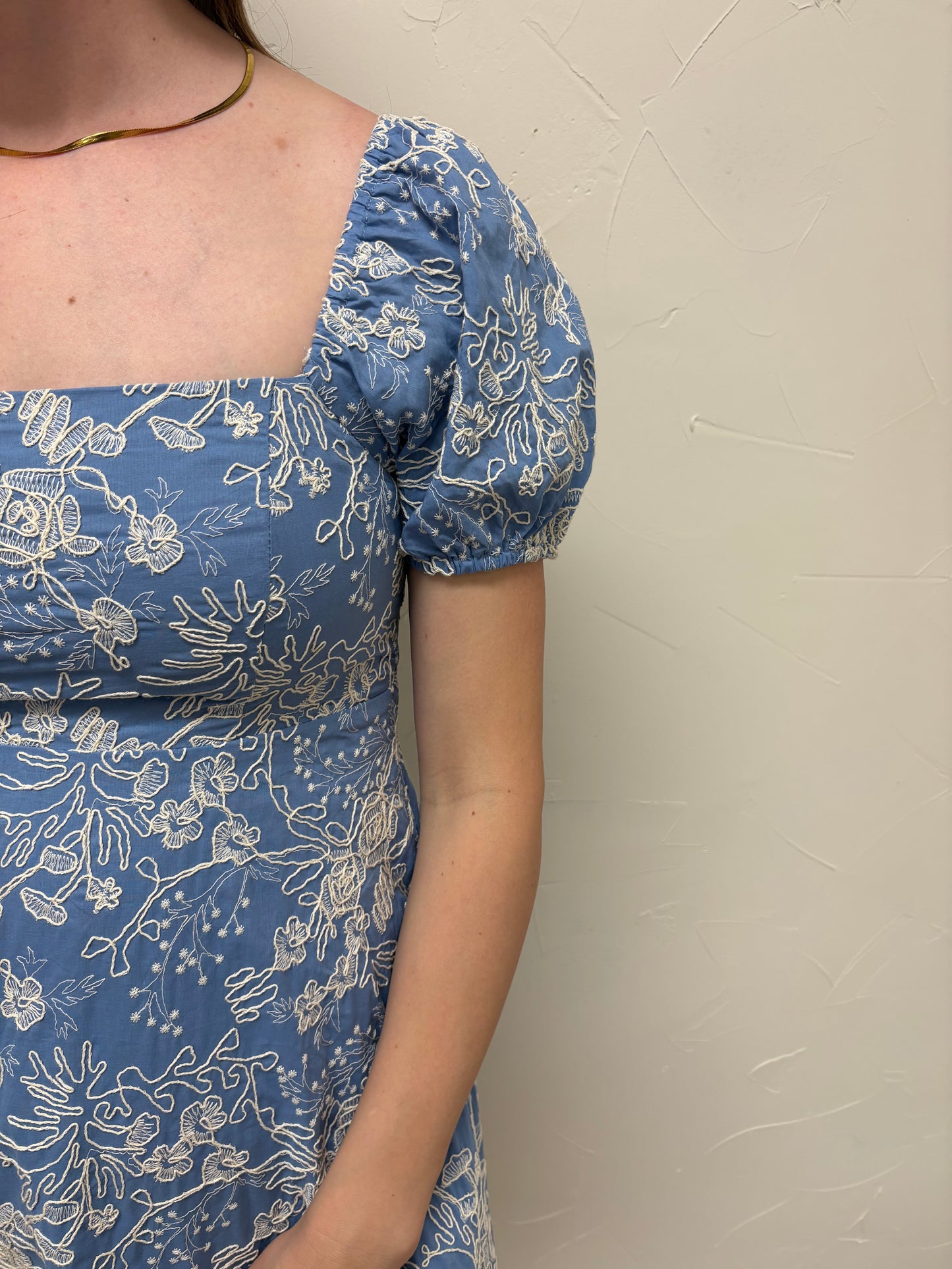 Isabella Mini Puff Sleeve Dress