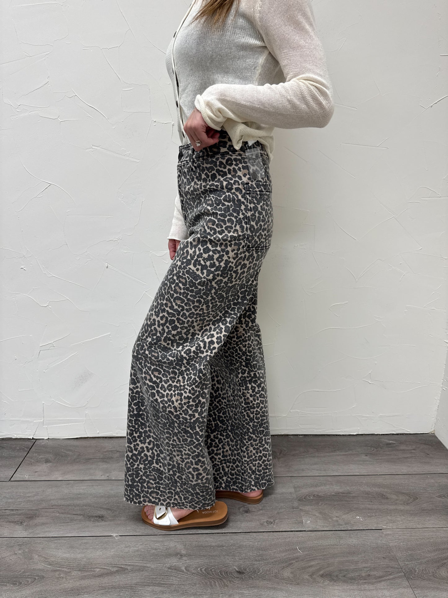 Cheetah Print Jeans