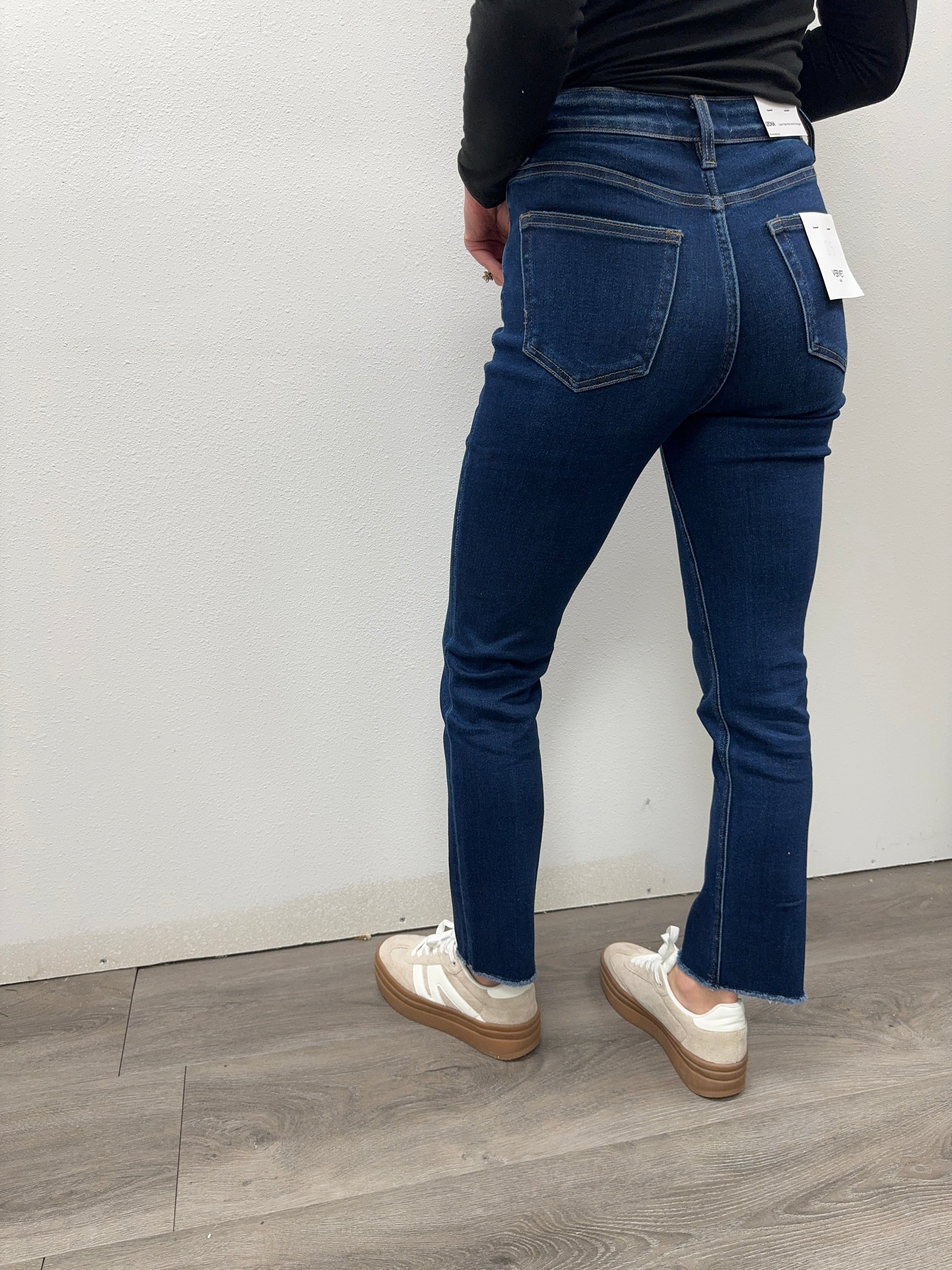 Super High Rise Slim Straight - Three:Twelve Boutique