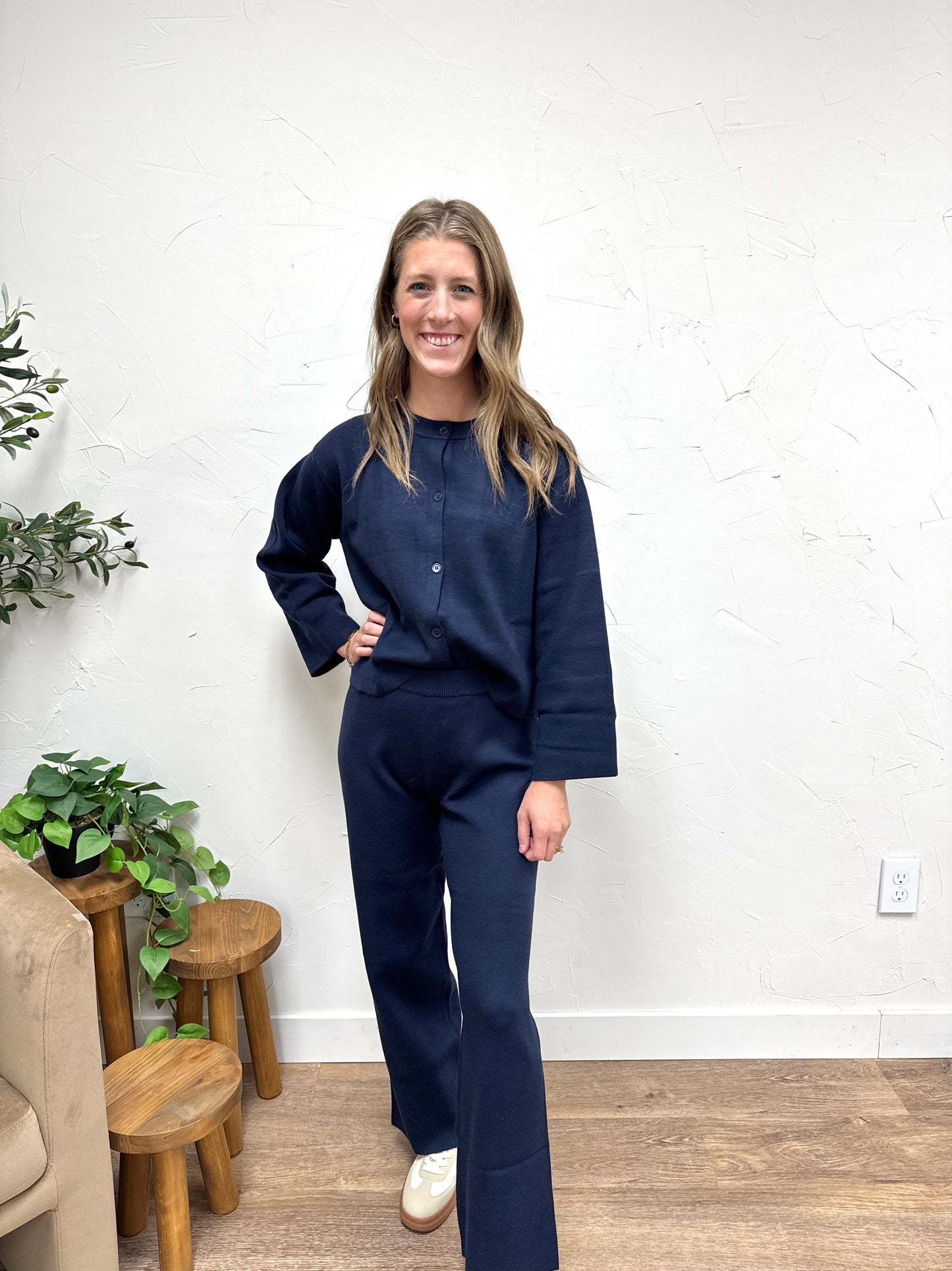 High Waisted Sweater Pants