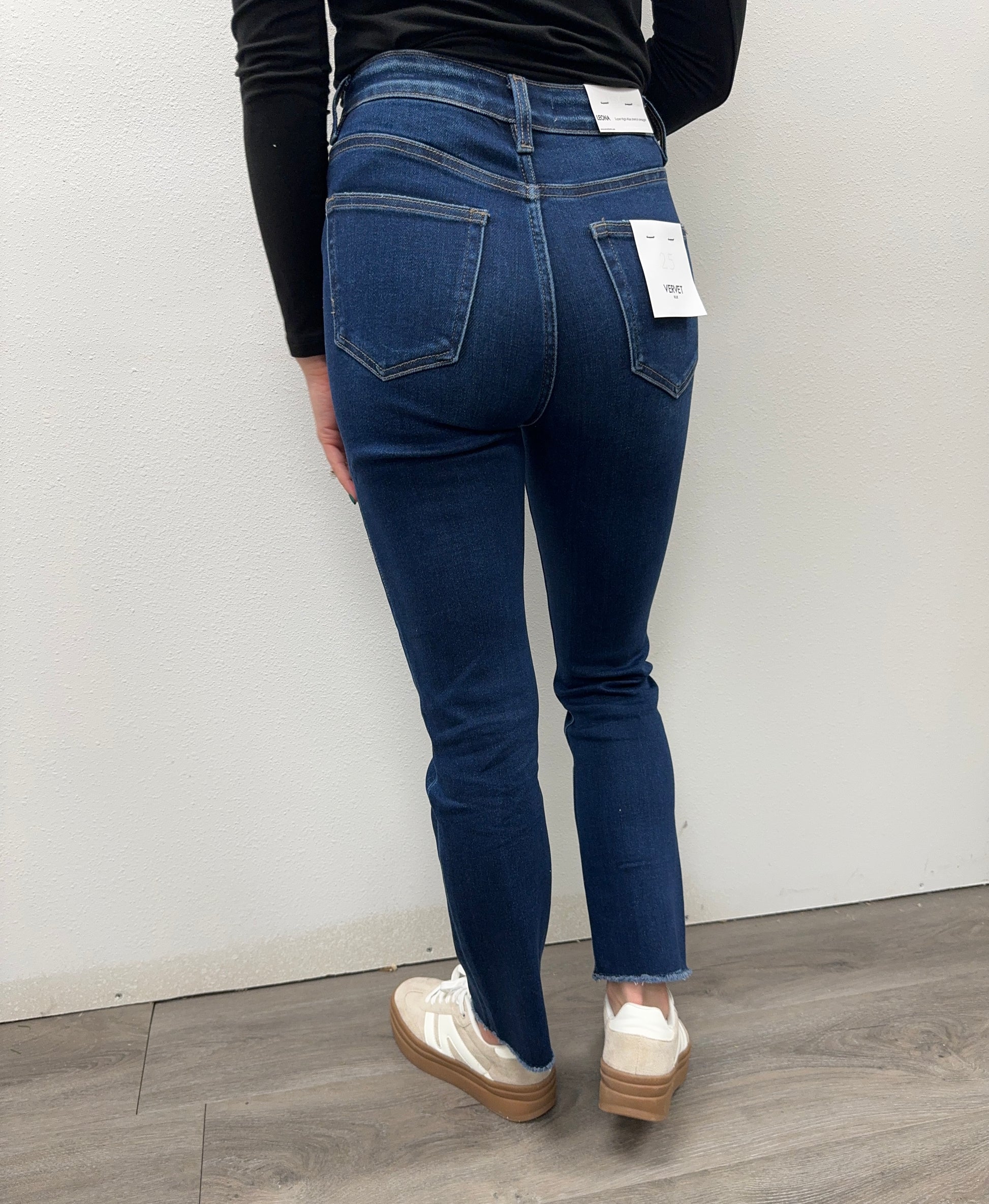 Super High Rise Slim Straight - Three:Twelve Boutique
