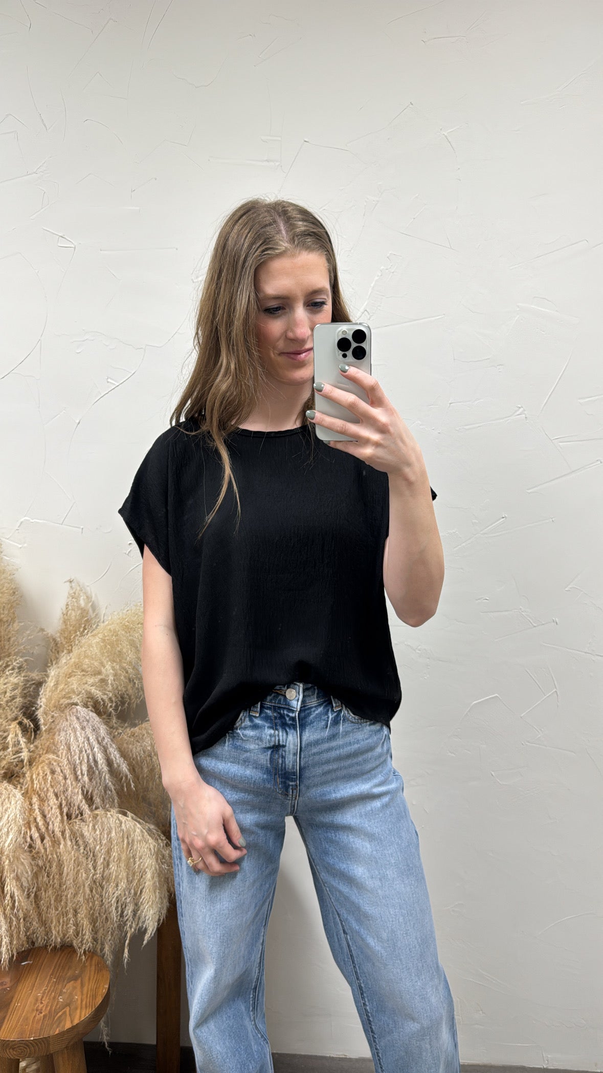 Short Sleeve Basic Top