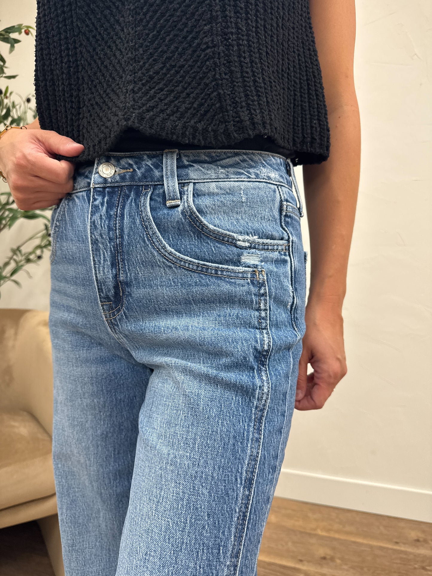 High Rise Baggy Wide