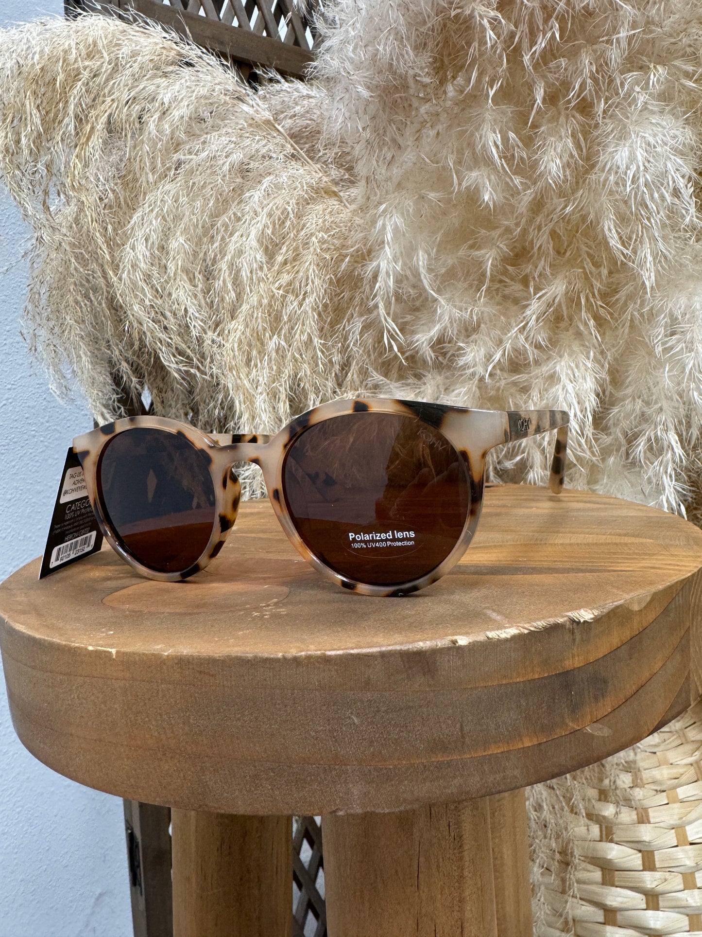 HERON LATTE TORTOISE - POLARIZED - Three:Twelve Boutique