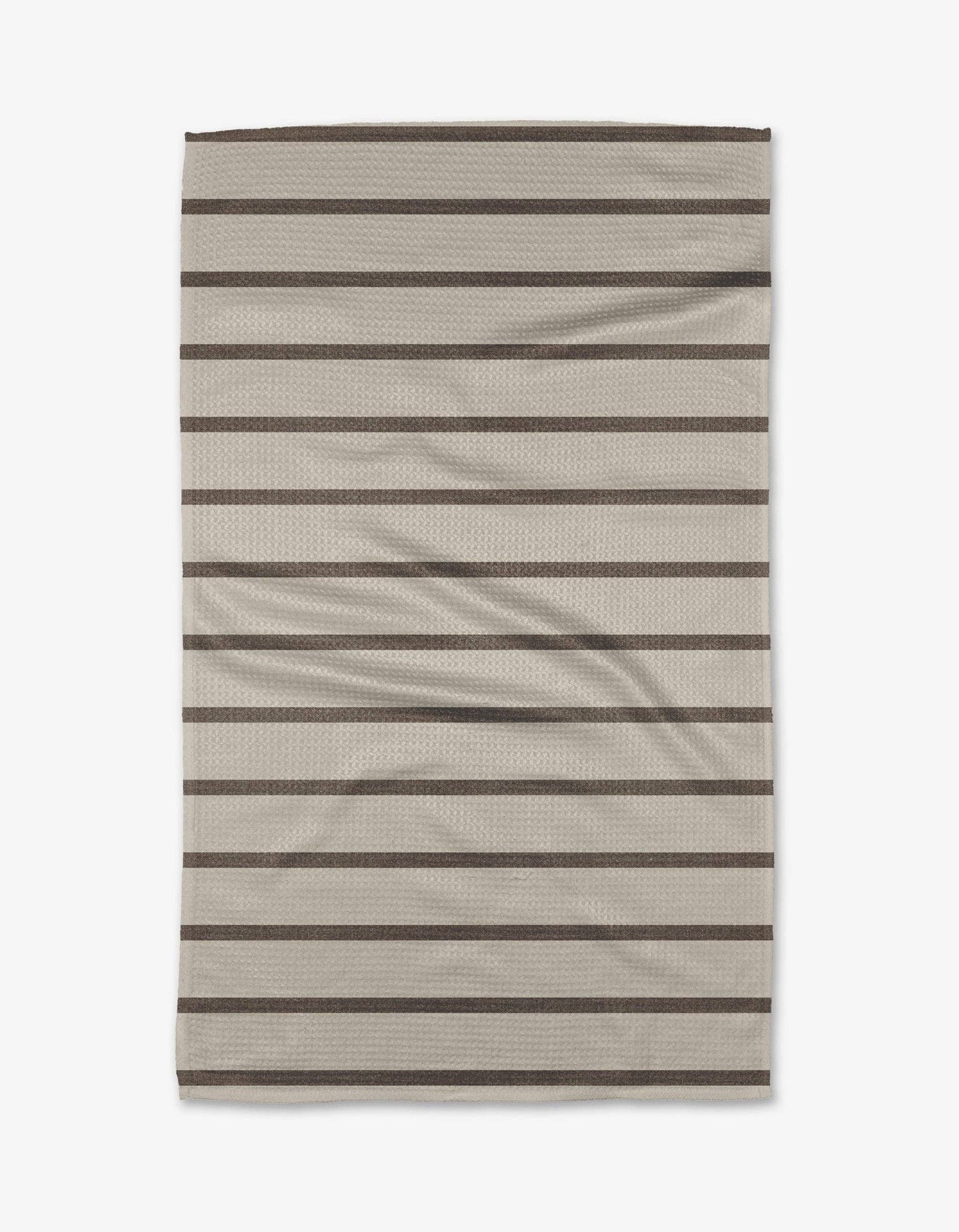 Geometry Salt Air Stripe Tea Towel