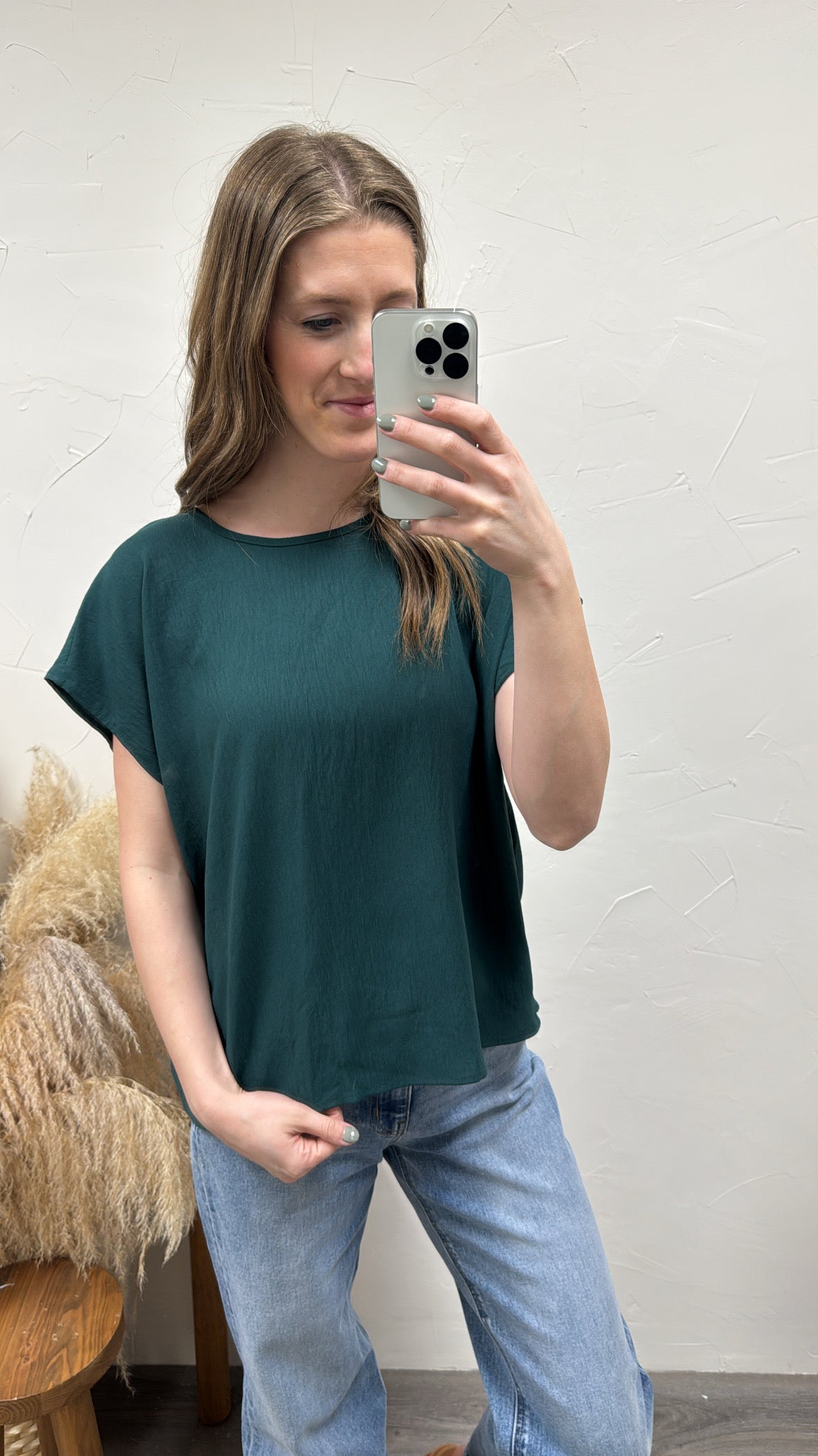 Short Sleeve Basic Top