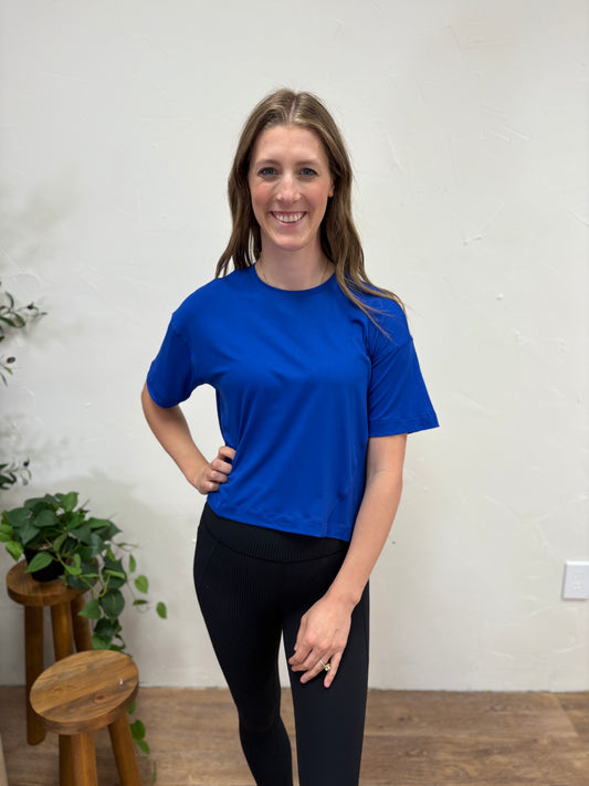 Super Soft Short Sleeve Boxy Tee