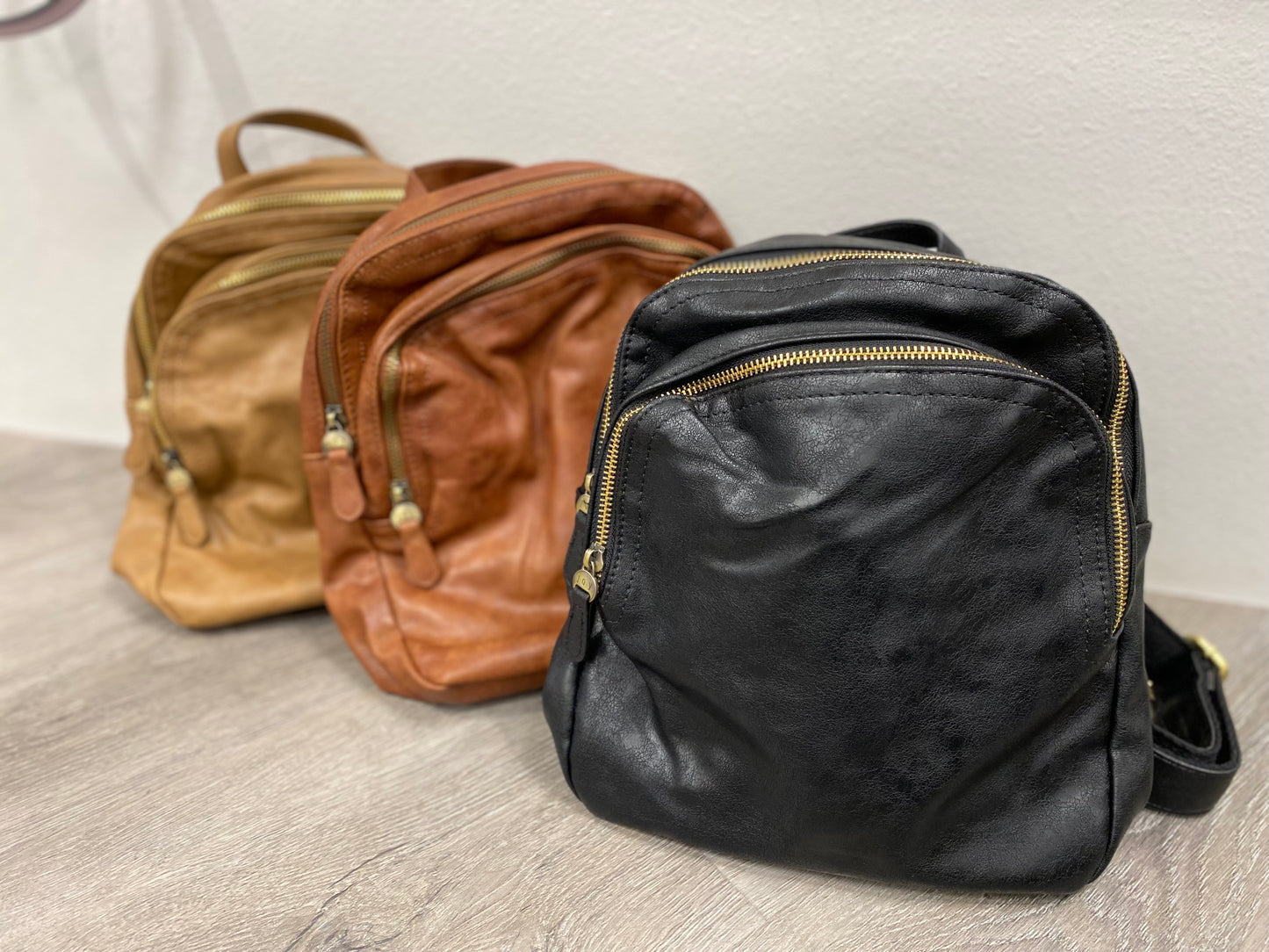 L8140 Frankie Soft Backpack - Three:Twelve Boutique