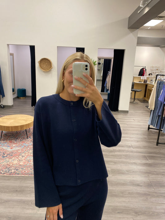 Long Sleeve Button Down Cardigan