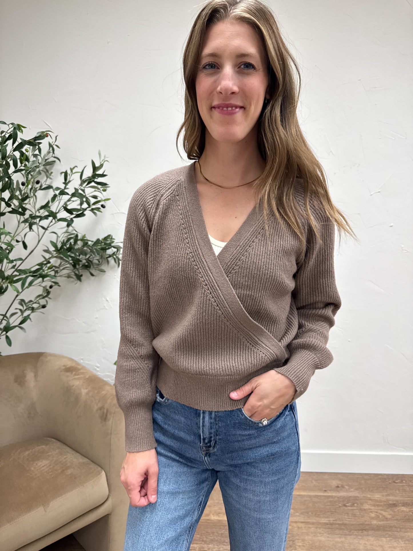 Wrap Sweater