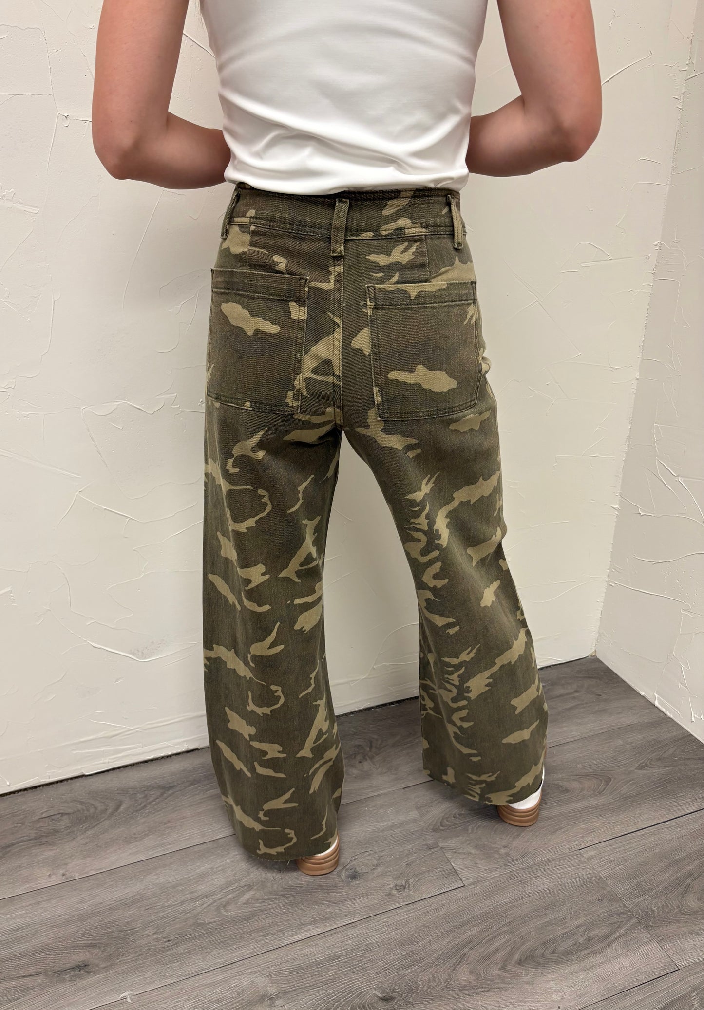 Camo Print Pants