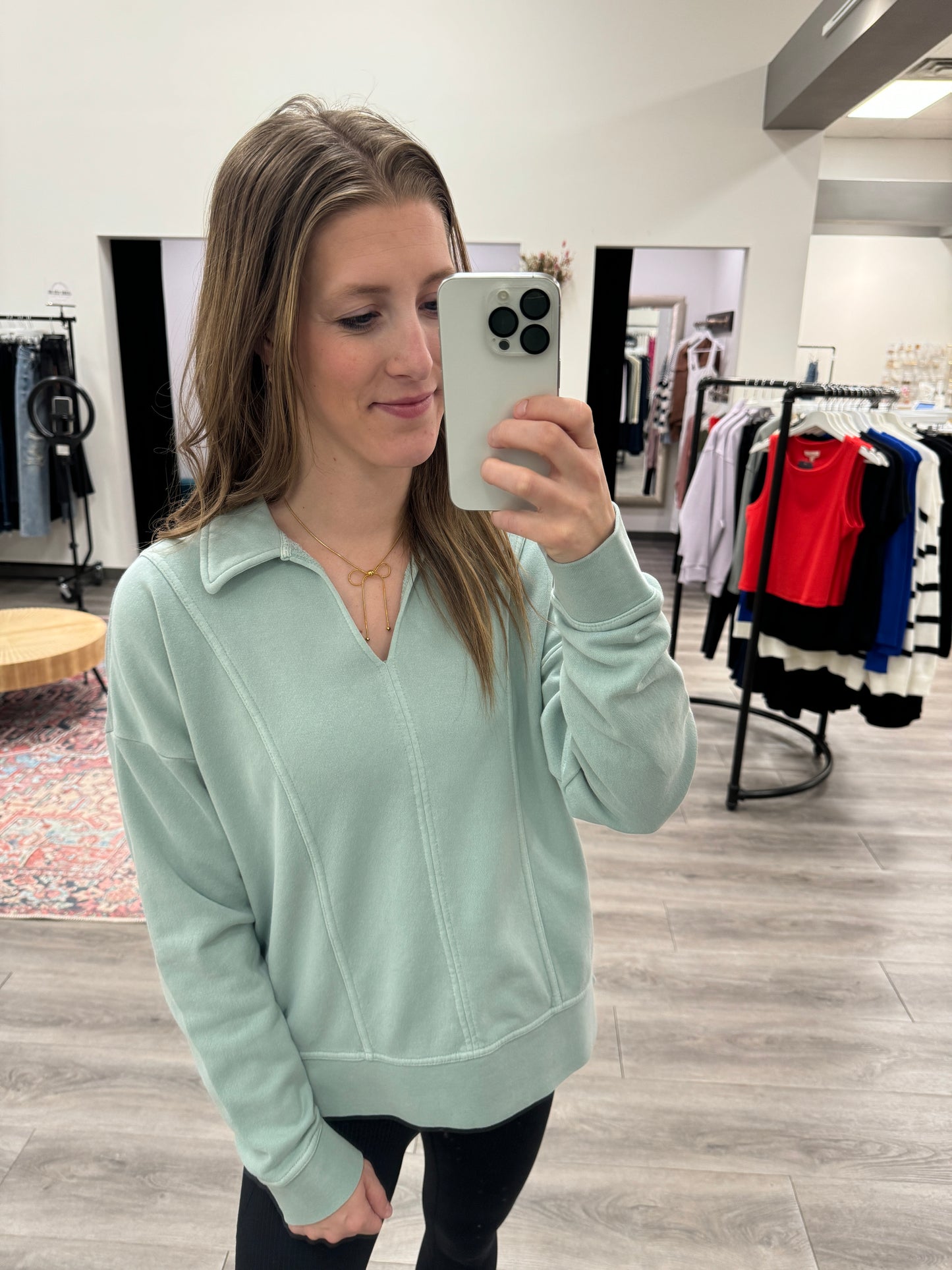 Capri Sweatshirt - Three:Twelve Boutique