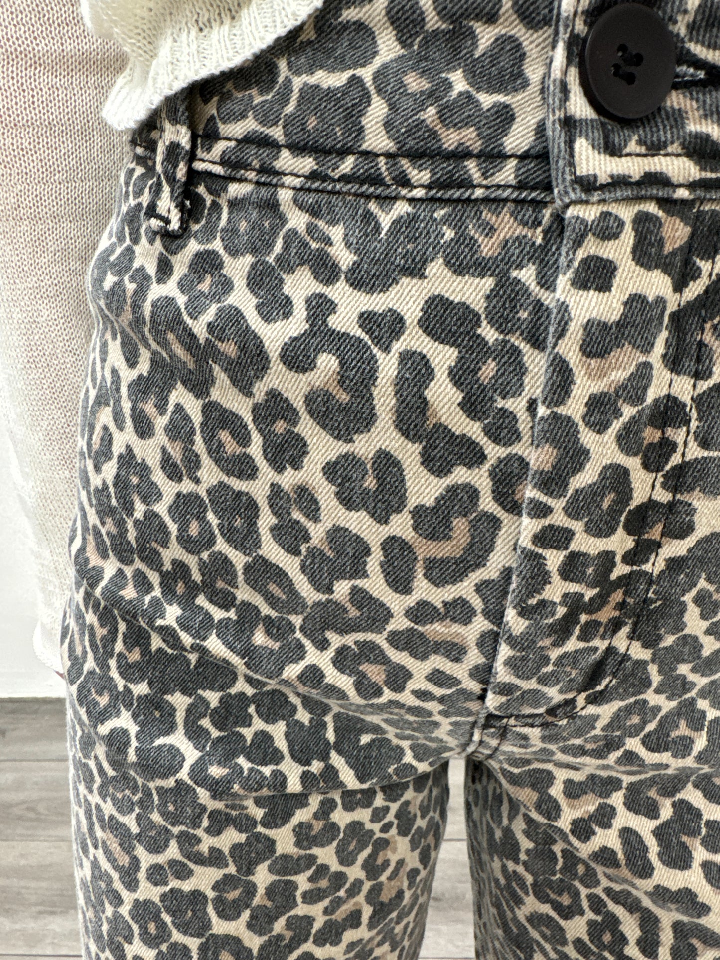 Cheetah Print Jeans