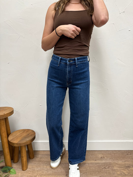 Hidden Pocket Trouser Denim