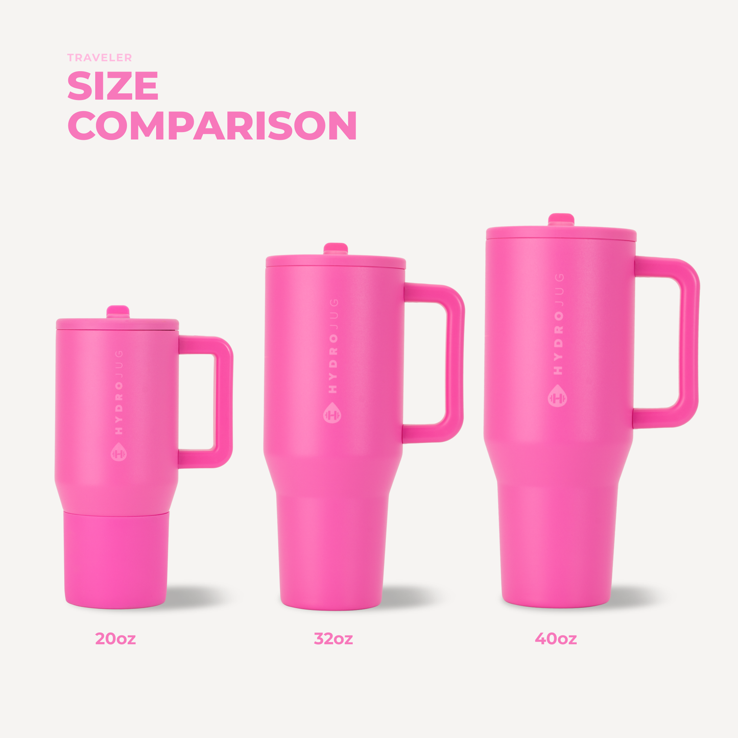 Razzle HydroJug 32 oz Traveler Tumbler