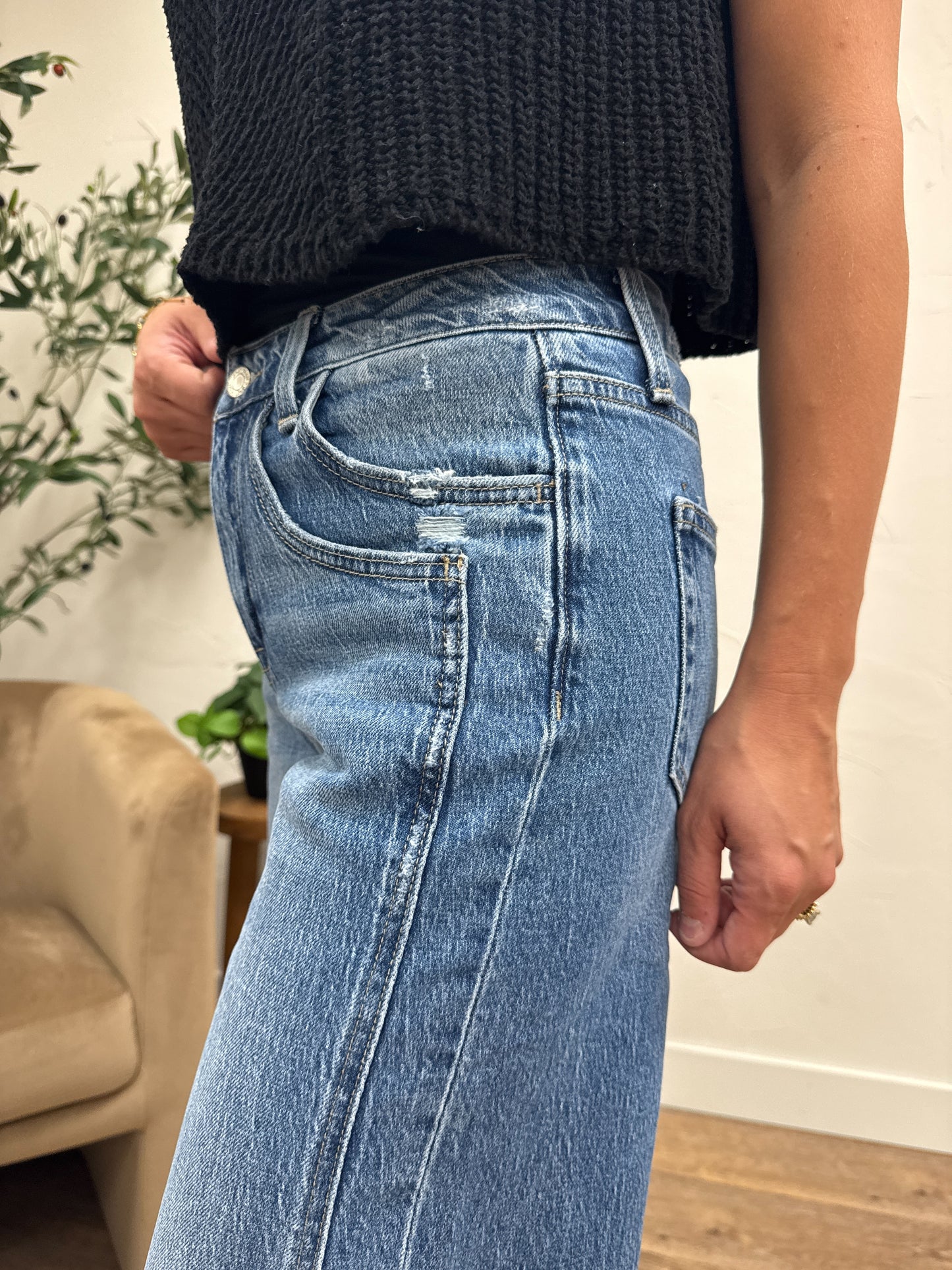 High Rise Baggy Wide