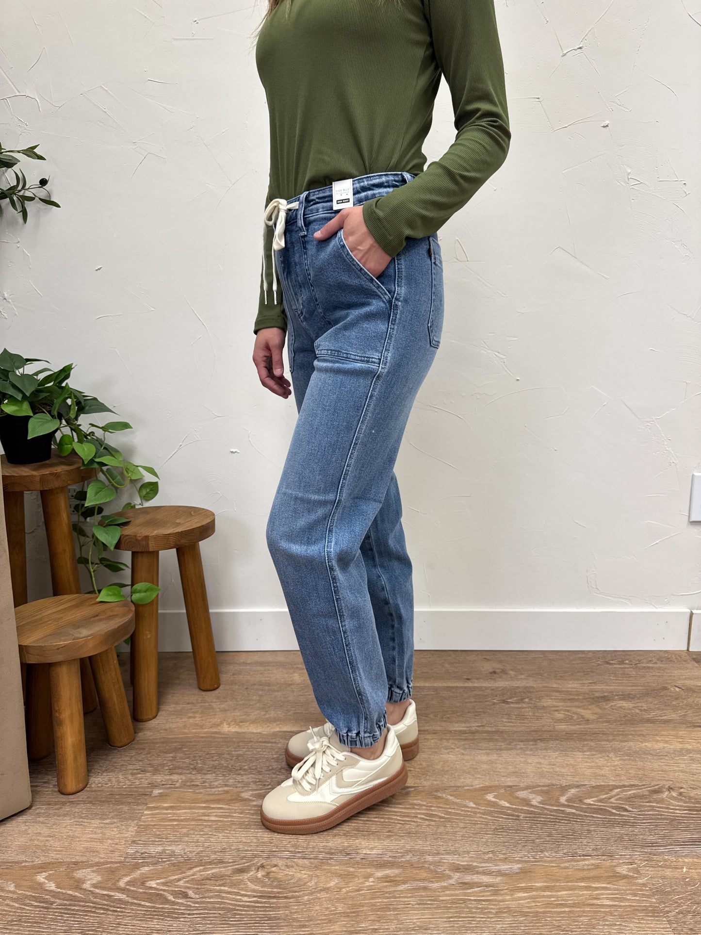 High Waisted Judy Blue Jogger