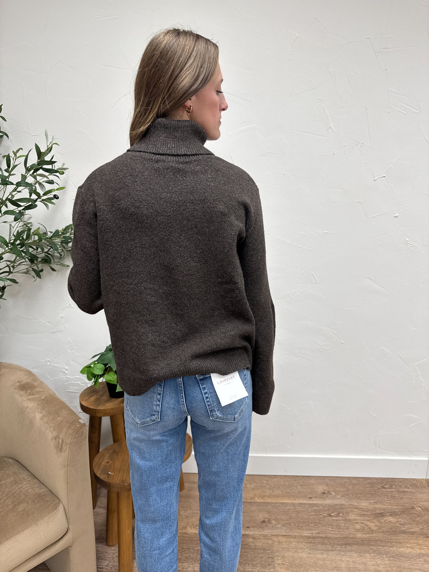 High Collar Neck Sweater