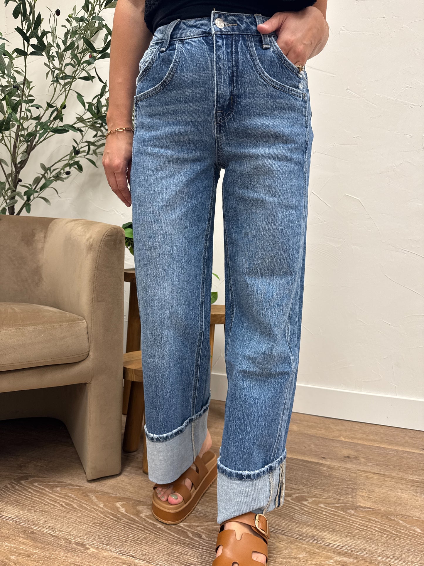 High Rise Baggy Wide