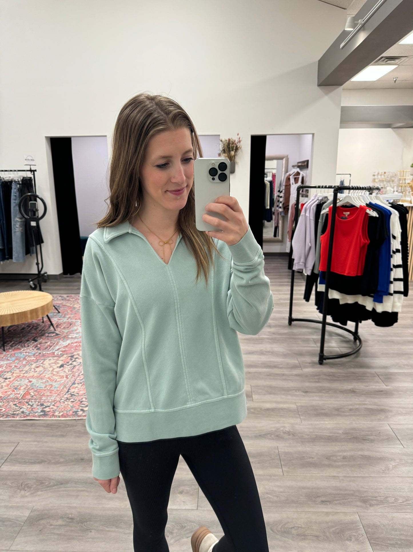 Capri Sweatshirt - Three:Twelve Boutique