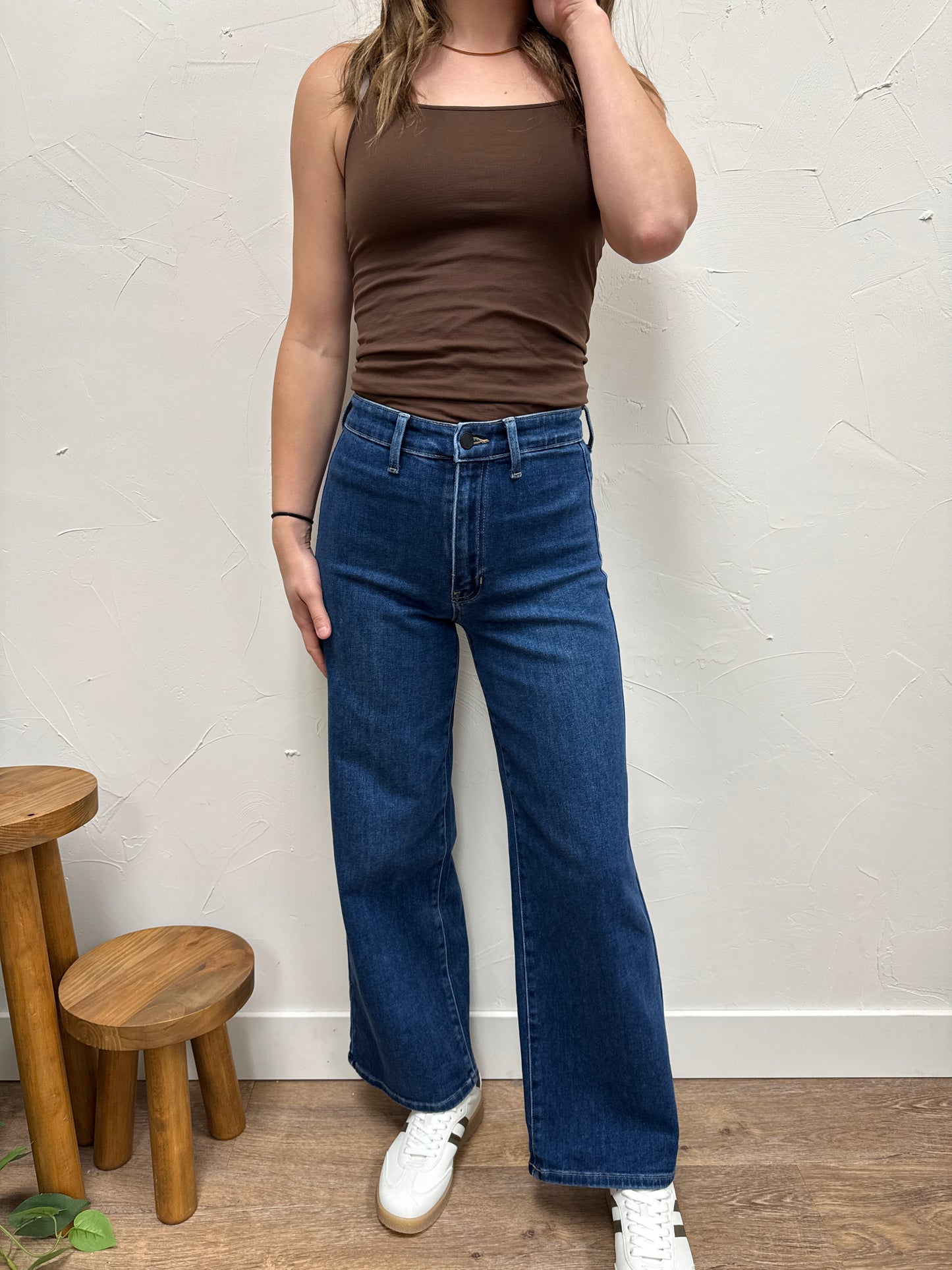 Hidden Pocket Trouser Denim