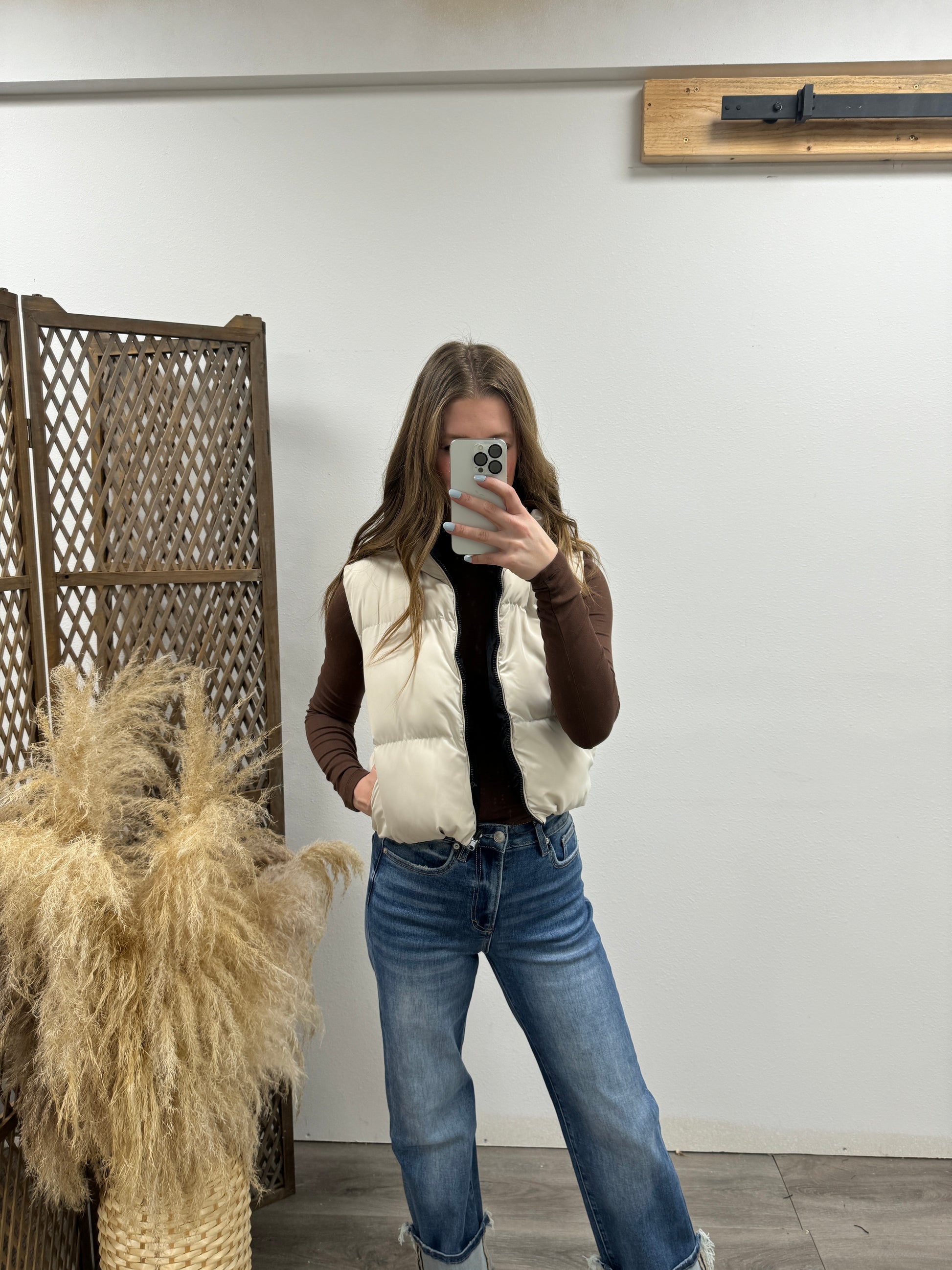 Super High Relaxed Straight Cuffed Leg - Three:Twelve Boutique