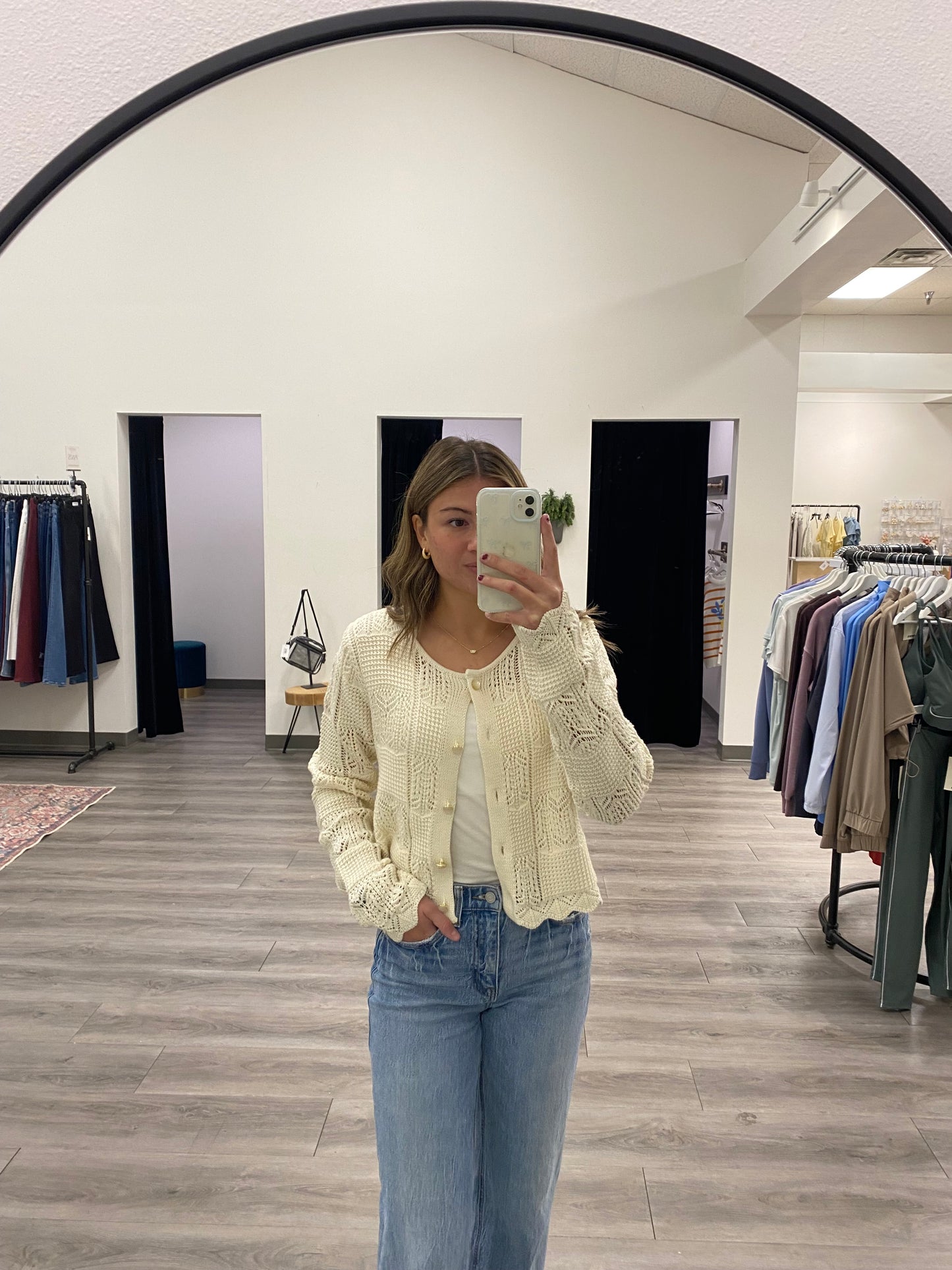 Button Up Knit Cardigan