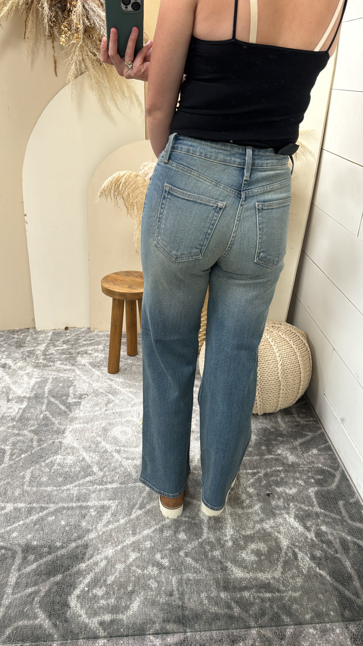 High Rise Full Length Straight - Three:Twelve Boutique