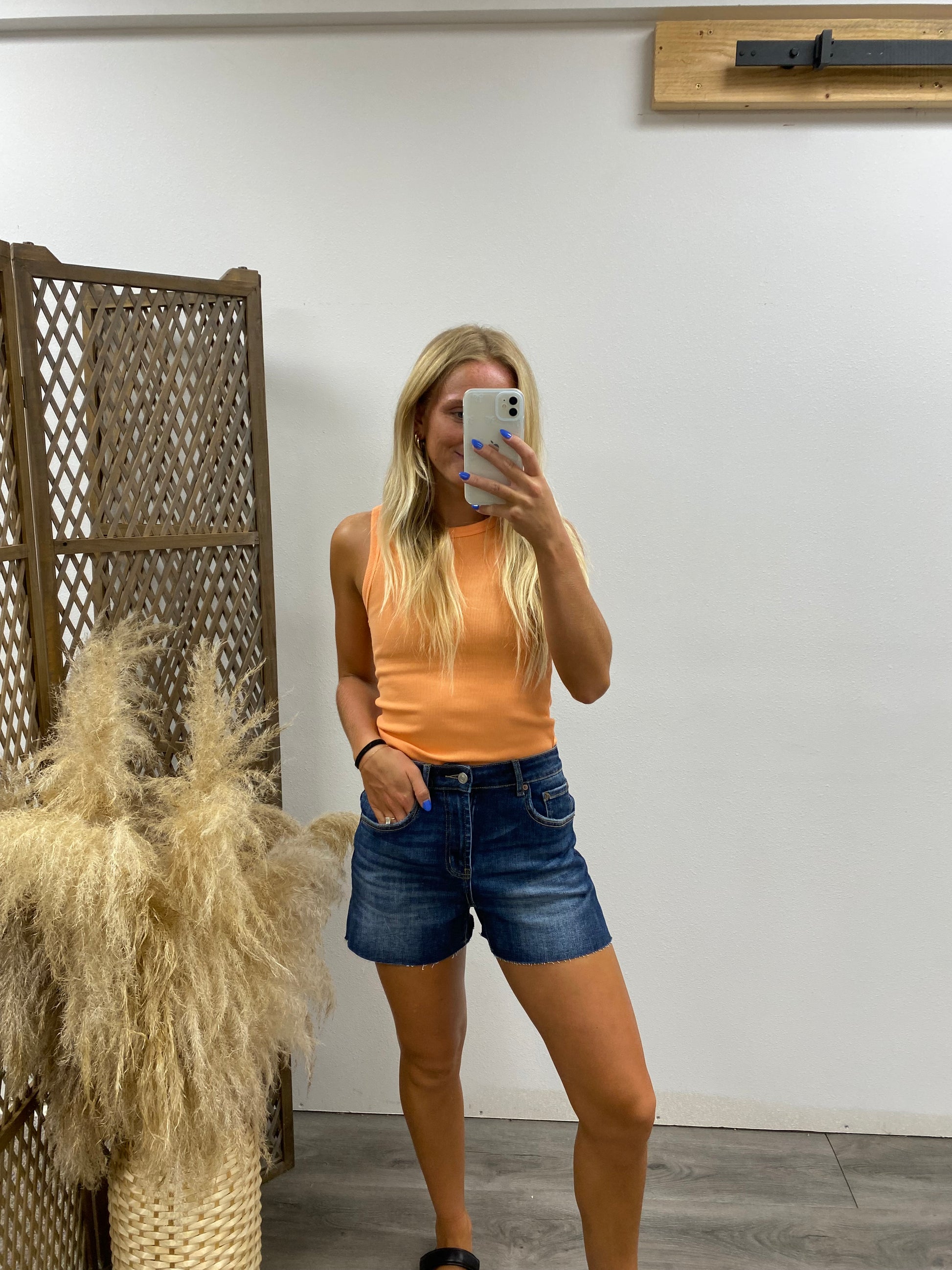 High Rise Mica Shorts - Three:Twelve Boutique