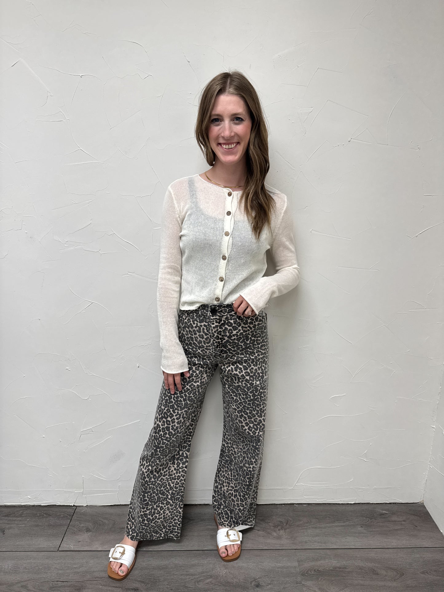 Cheetah Print Jeans