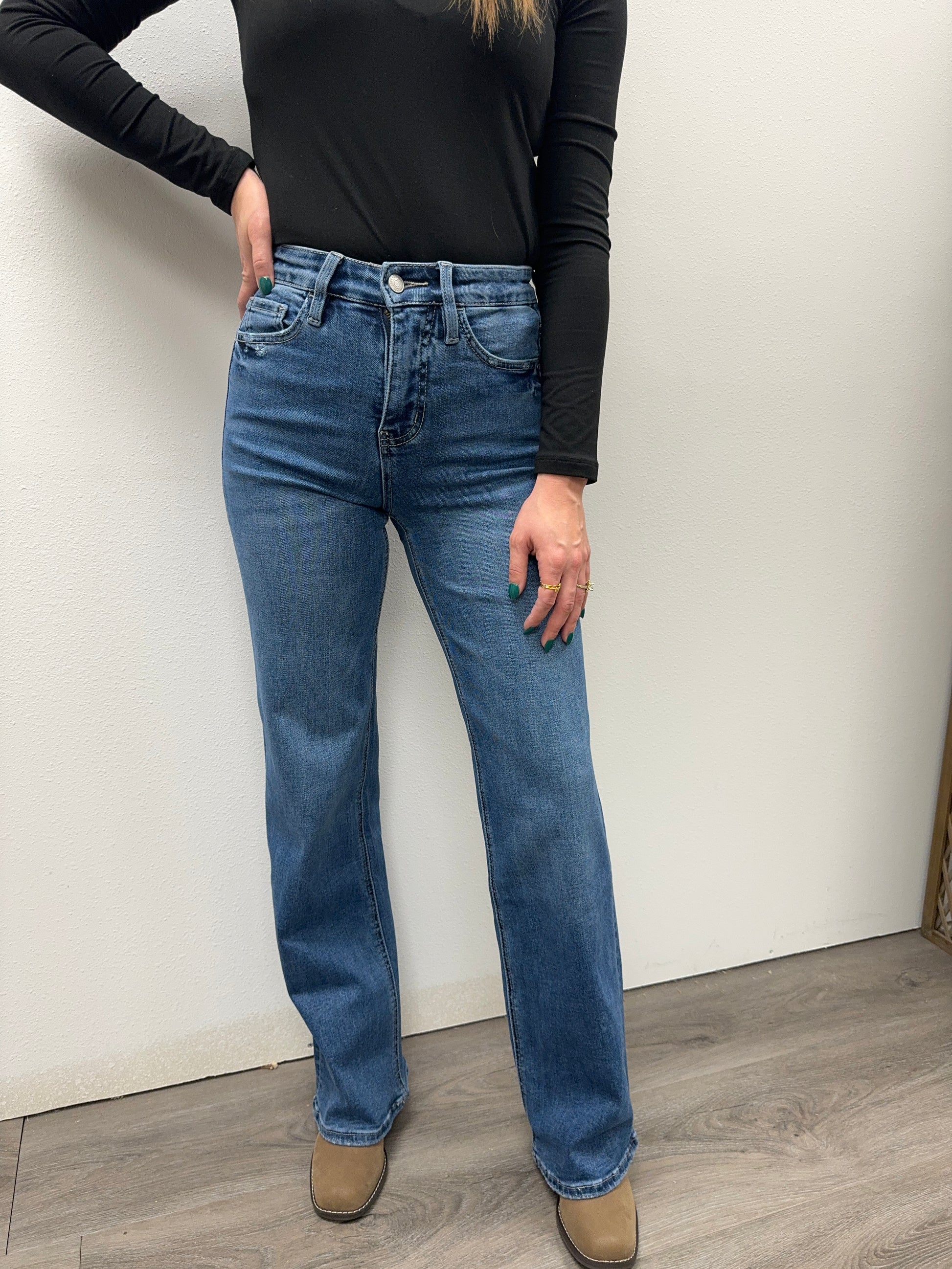 Super High Rise Wide Leg - Three:Twelve Boutique