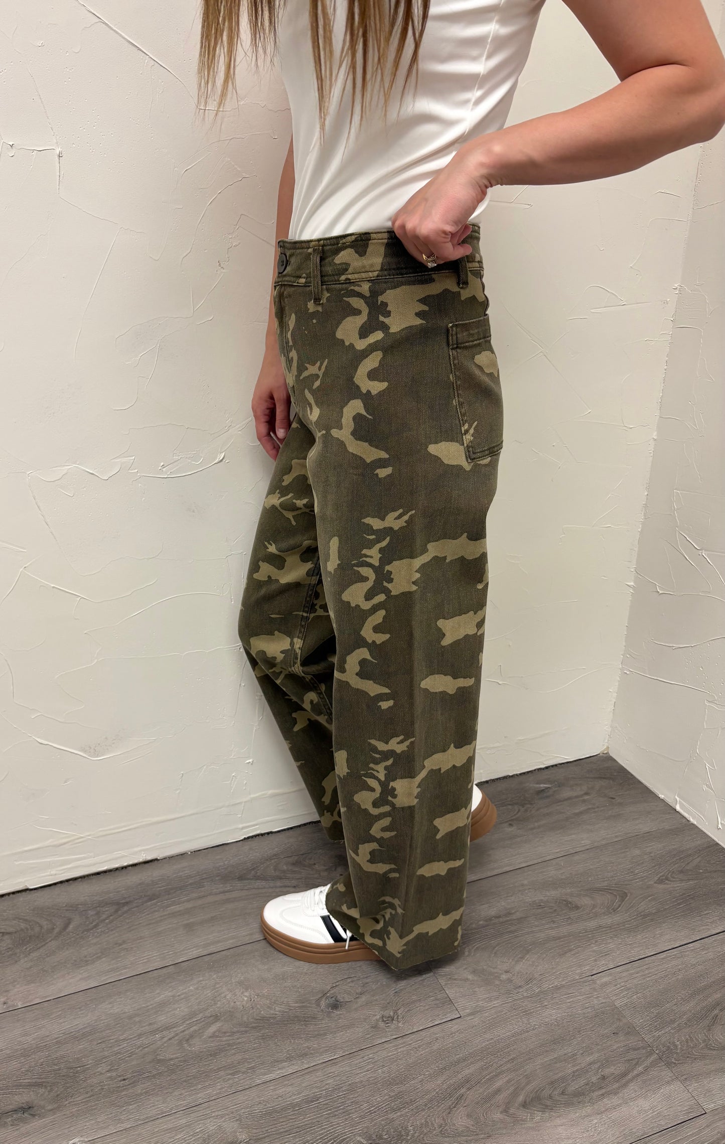 Camo Print Pants