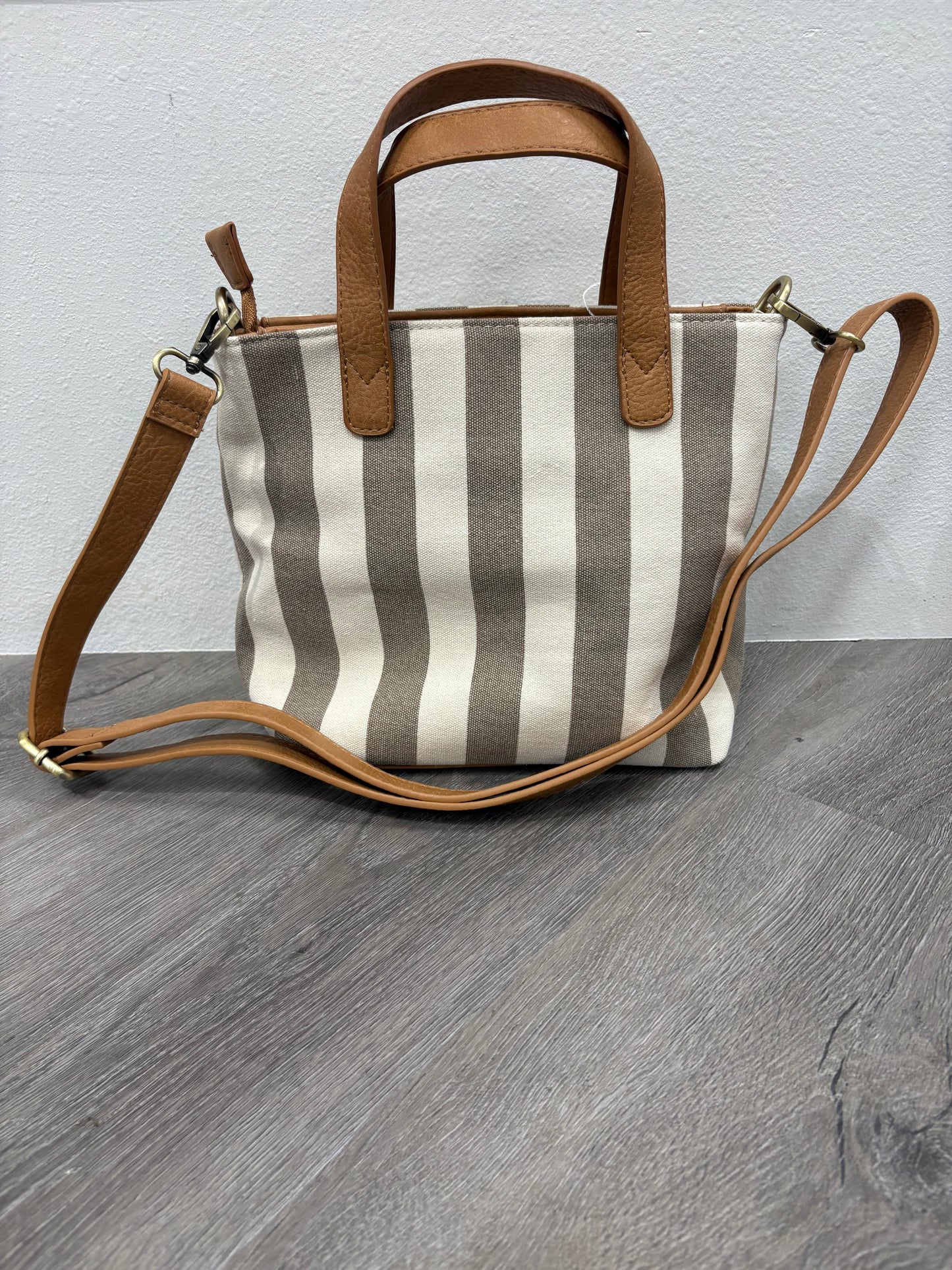 L8285 Awning Stripe Mini Tote