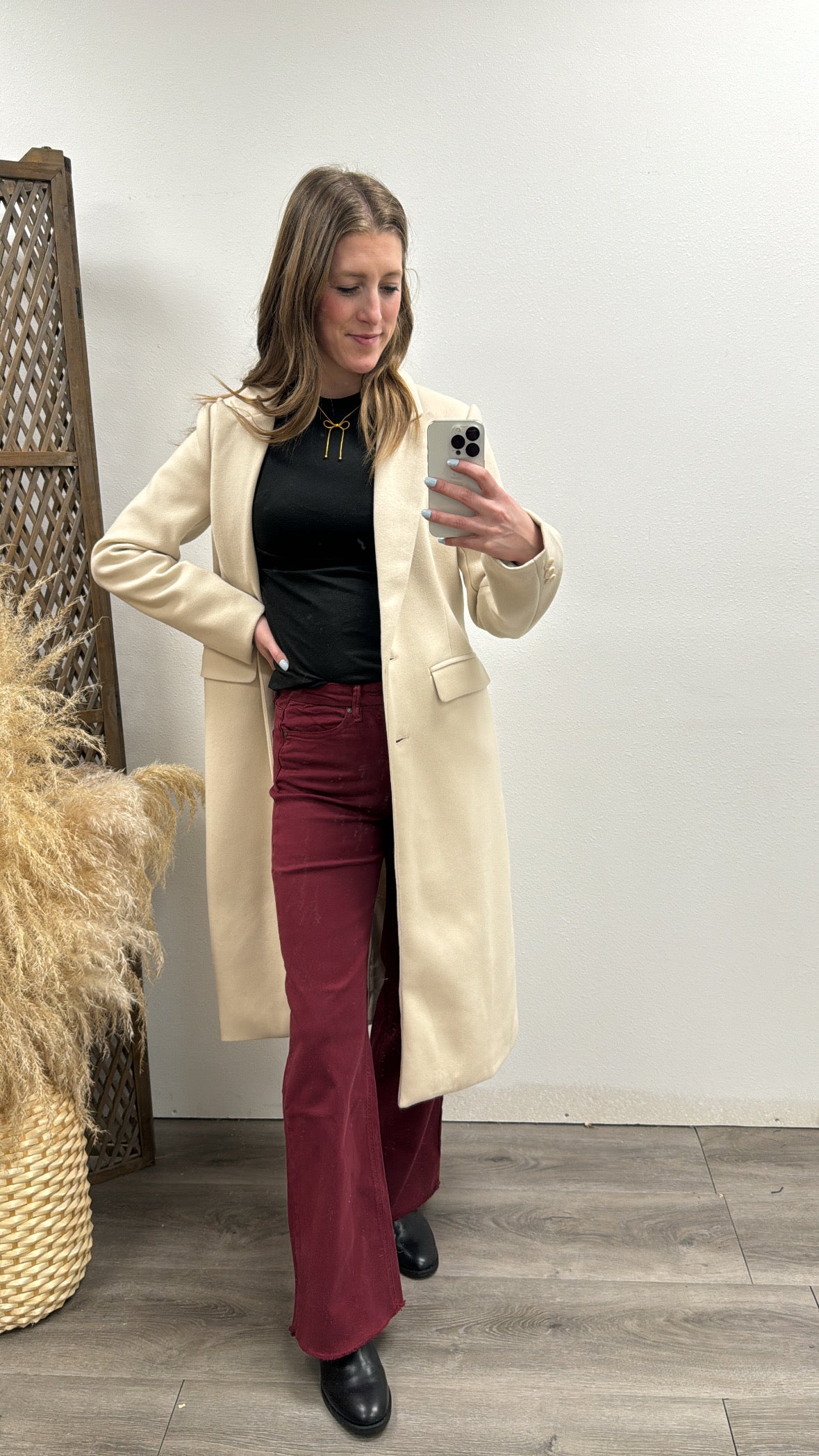 Stretch High Rise Wide Leg - Three:Twelve Boutique