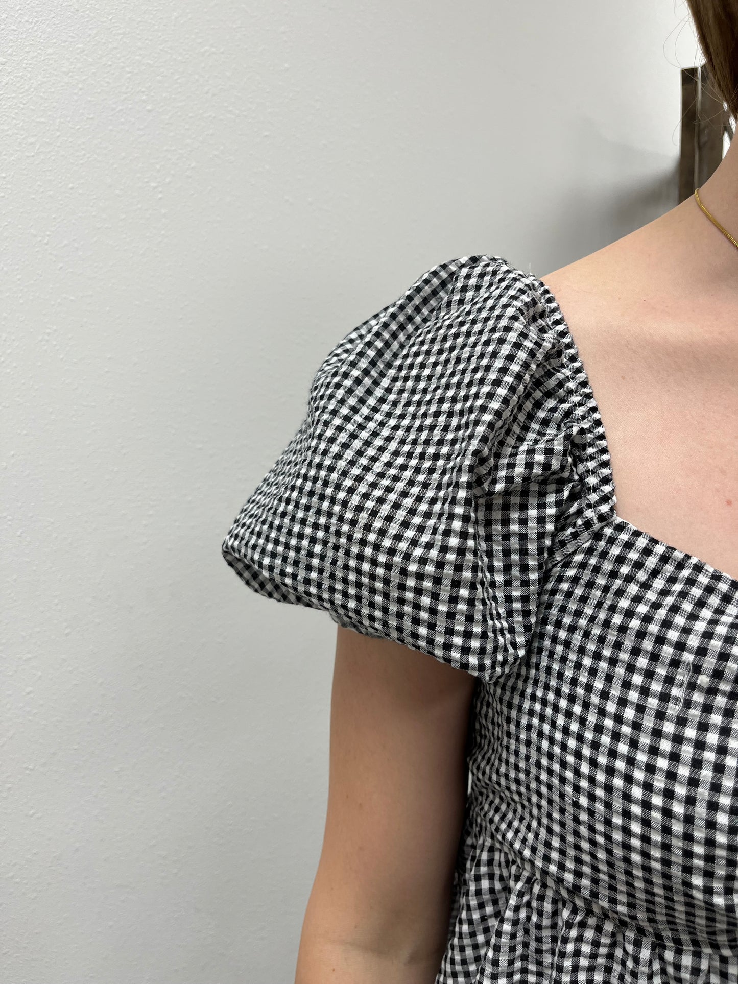 Gingham Mini Dress