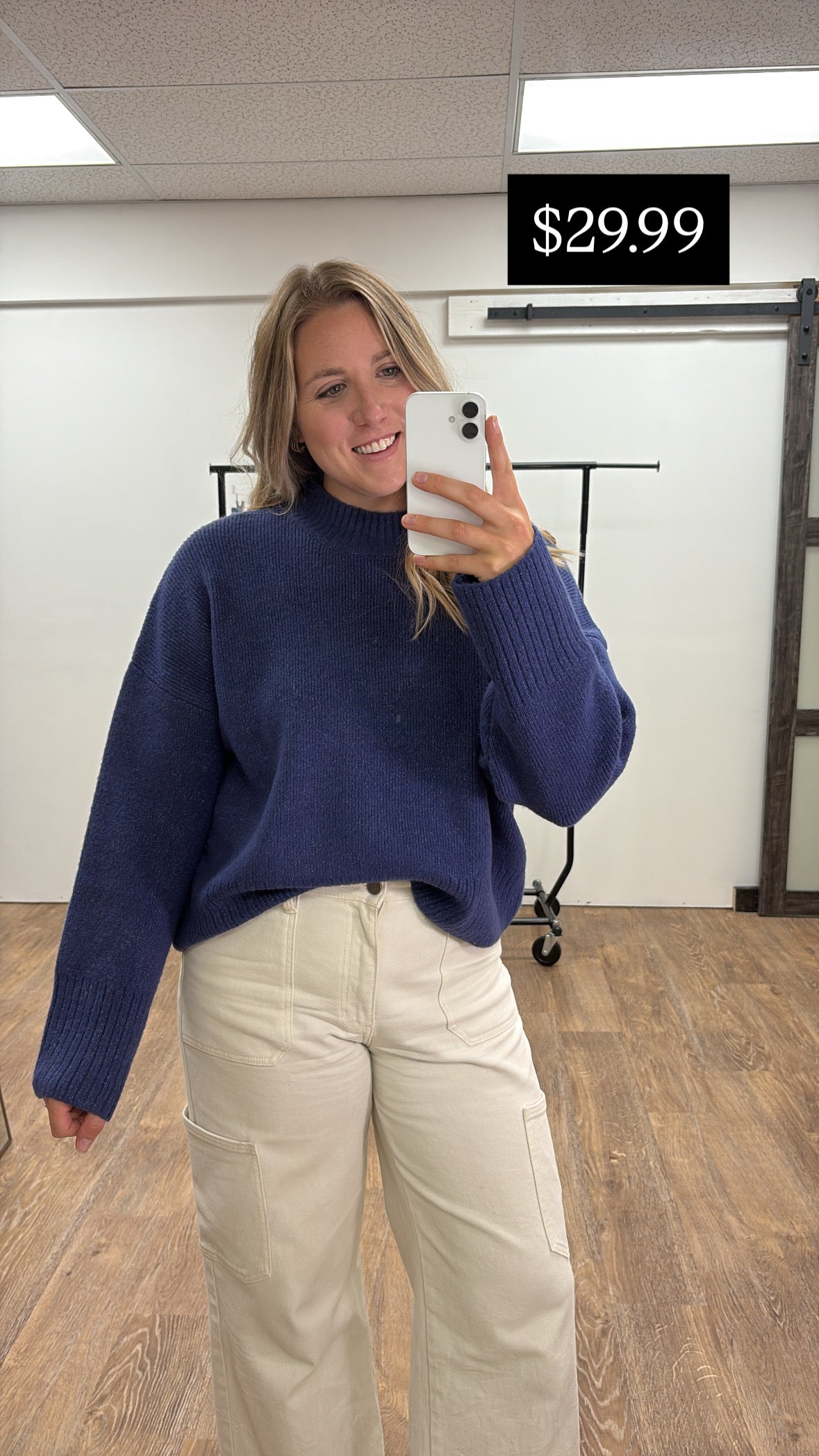 Mock Neck Sweater