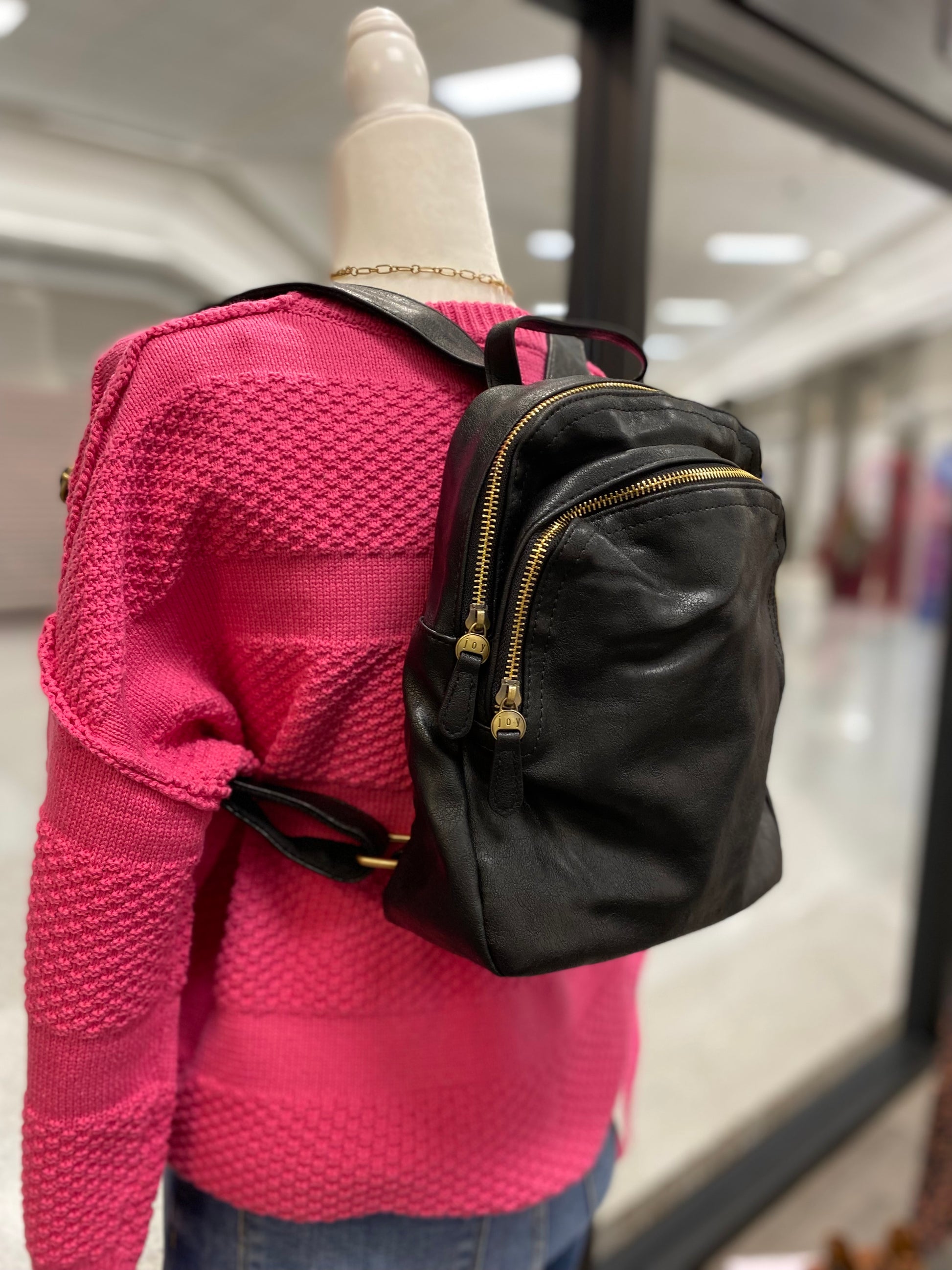 L8140 Frankie Soft Backpack - Three:Twelve Boutique