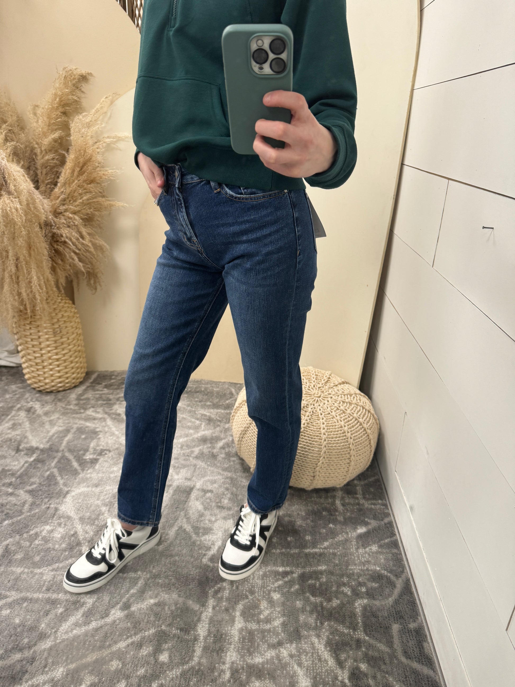 Super High Wedge Straight Leg - Three:Twelve Boutique