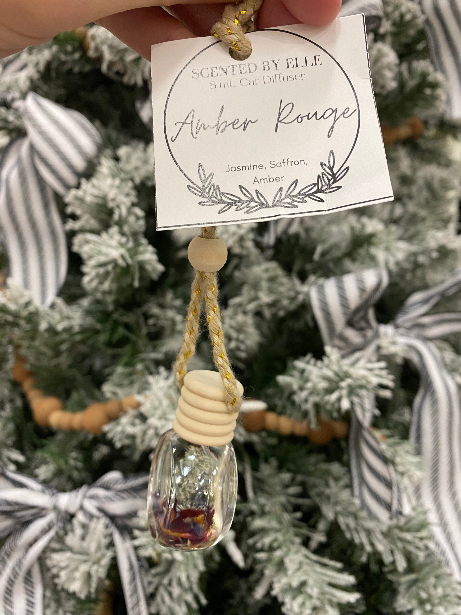 Amber Rouge Car Diffuser (Baccarat Rouge 540 Dupe) - Three:Twelve Boutique