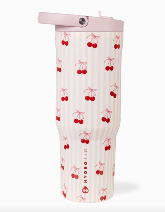 Sweet Cherry HydroJug 32 oz Sport Water Bottle